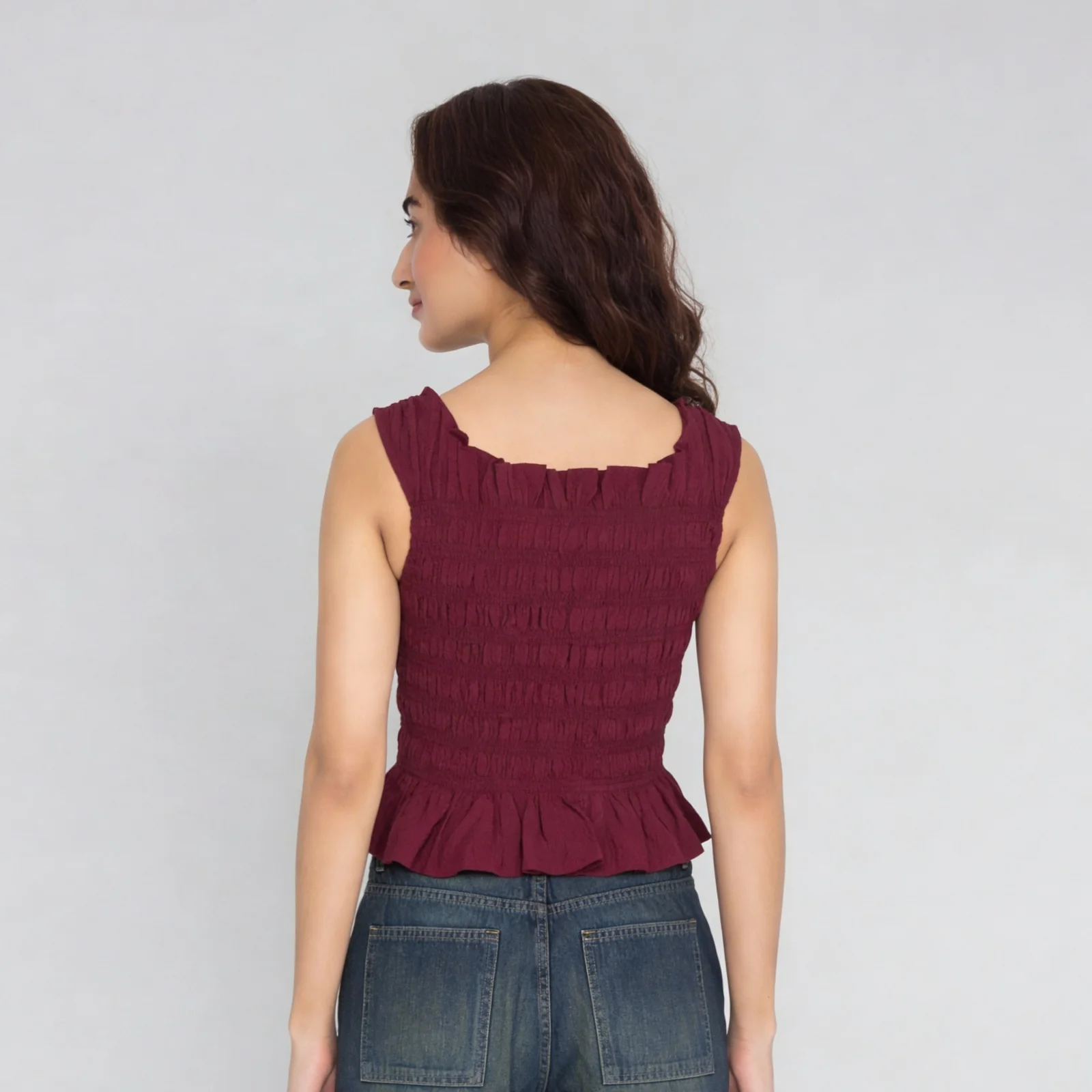 Slim Fit Crop Top - Image 3