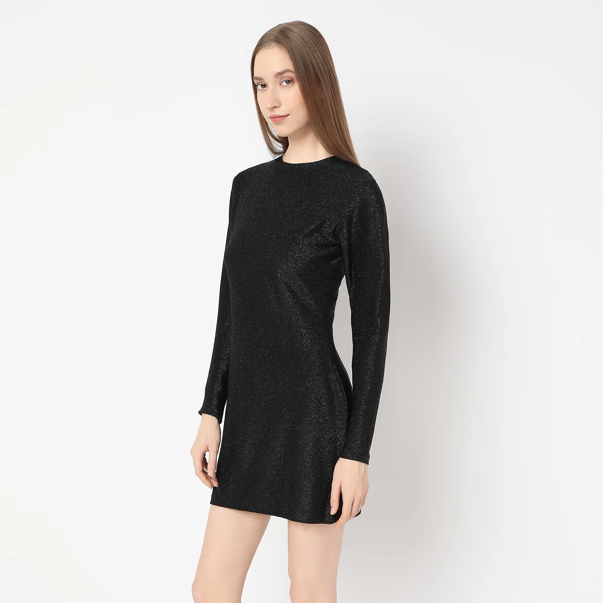 Slim Fit Embellished Dress - Image 5