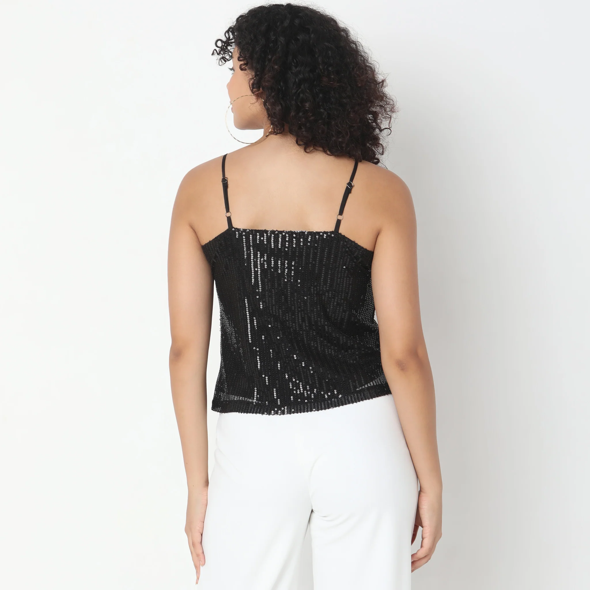 Slim Fit Embellished Top - Image 3