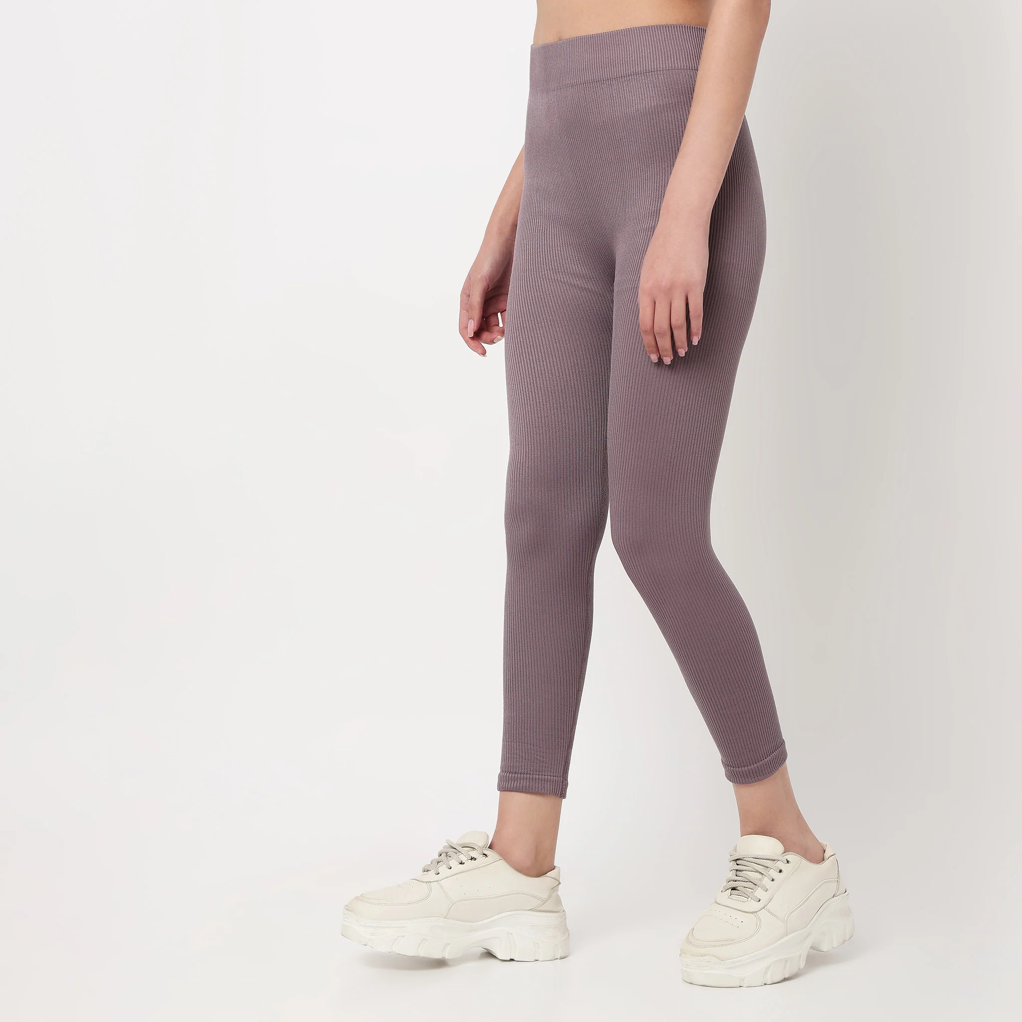 Slim Fit High Rise Leggings - Image 10