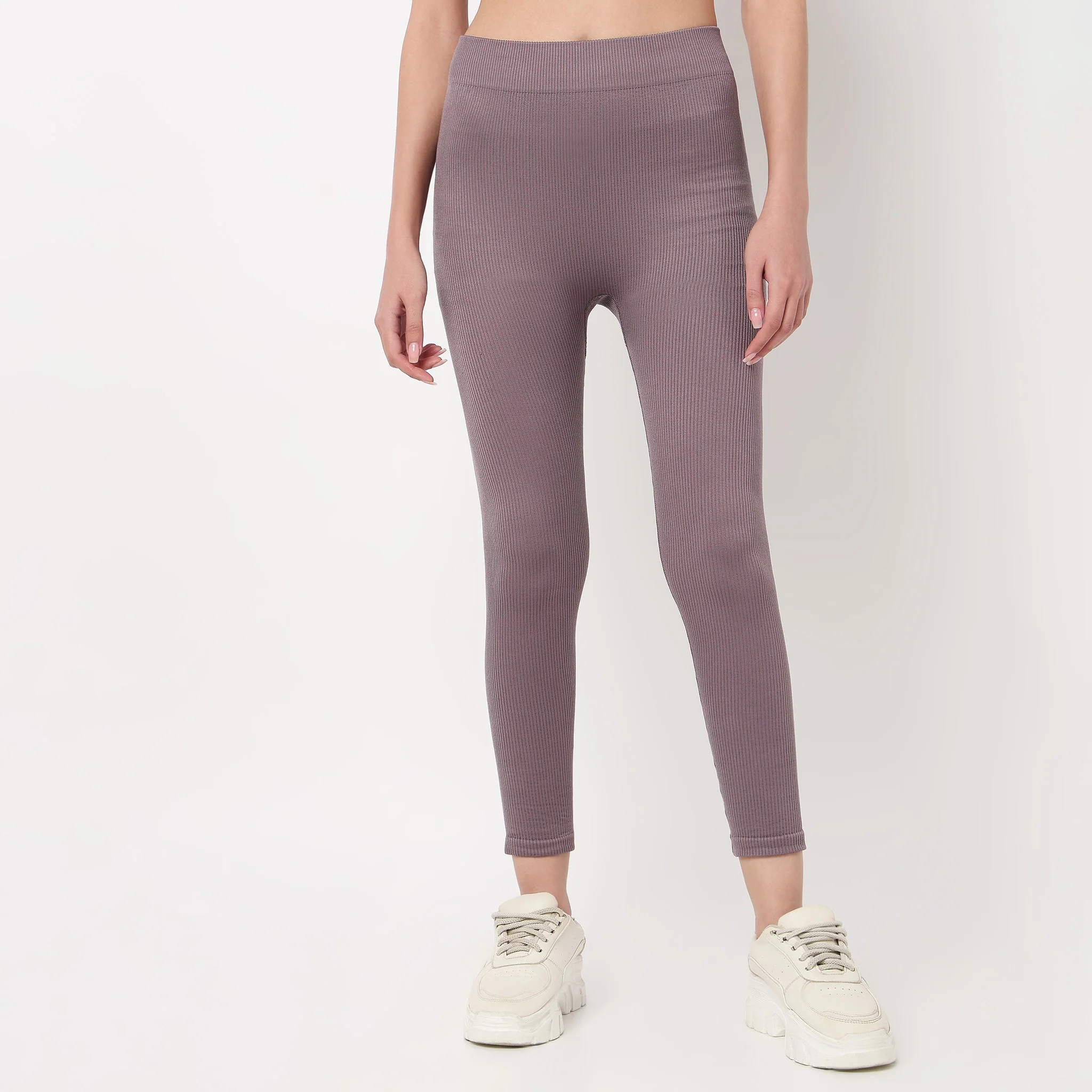 Slim Fit High Rise Leggings - Image 7