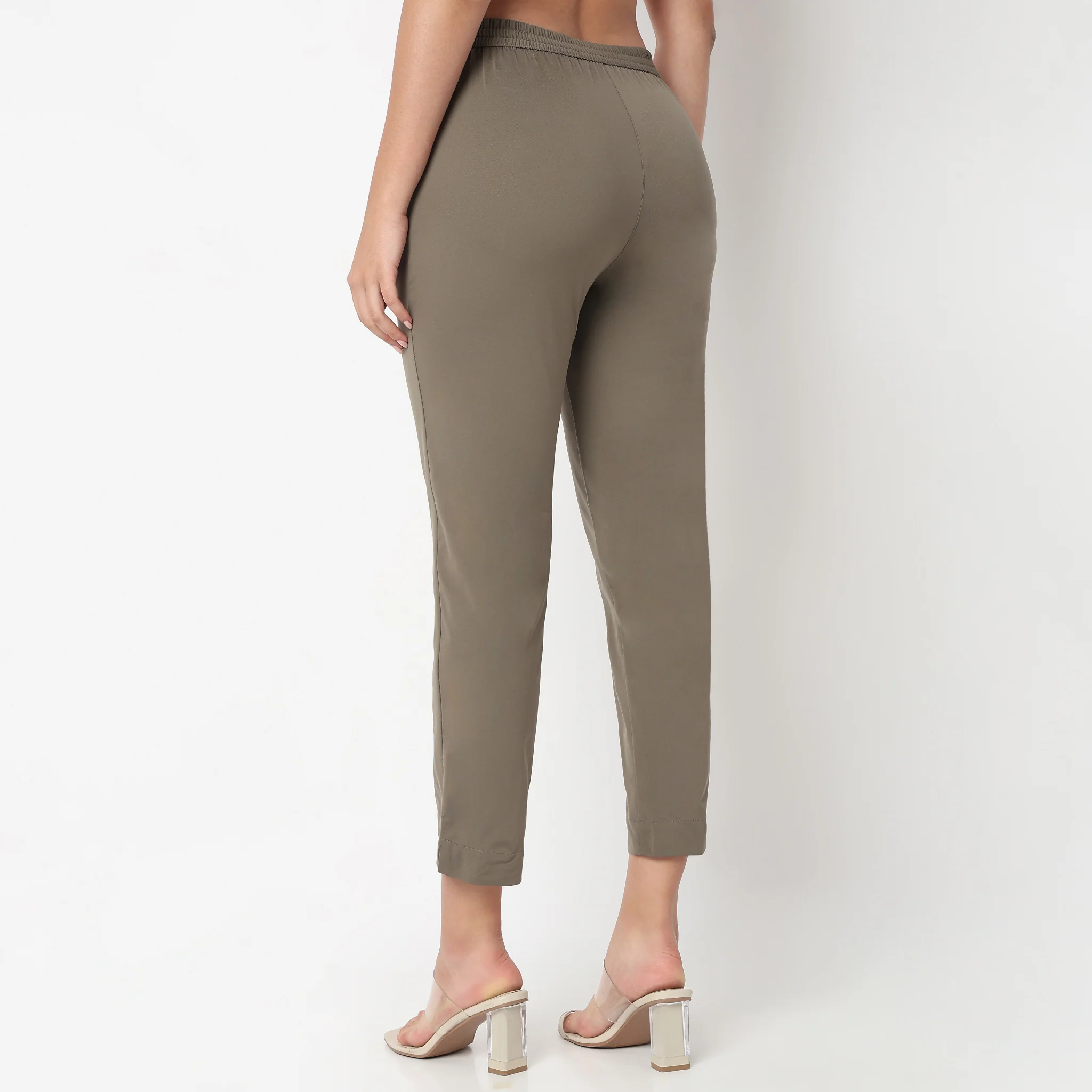 Air Dry Slim Fit High Rise Tapered Pant - Image 13