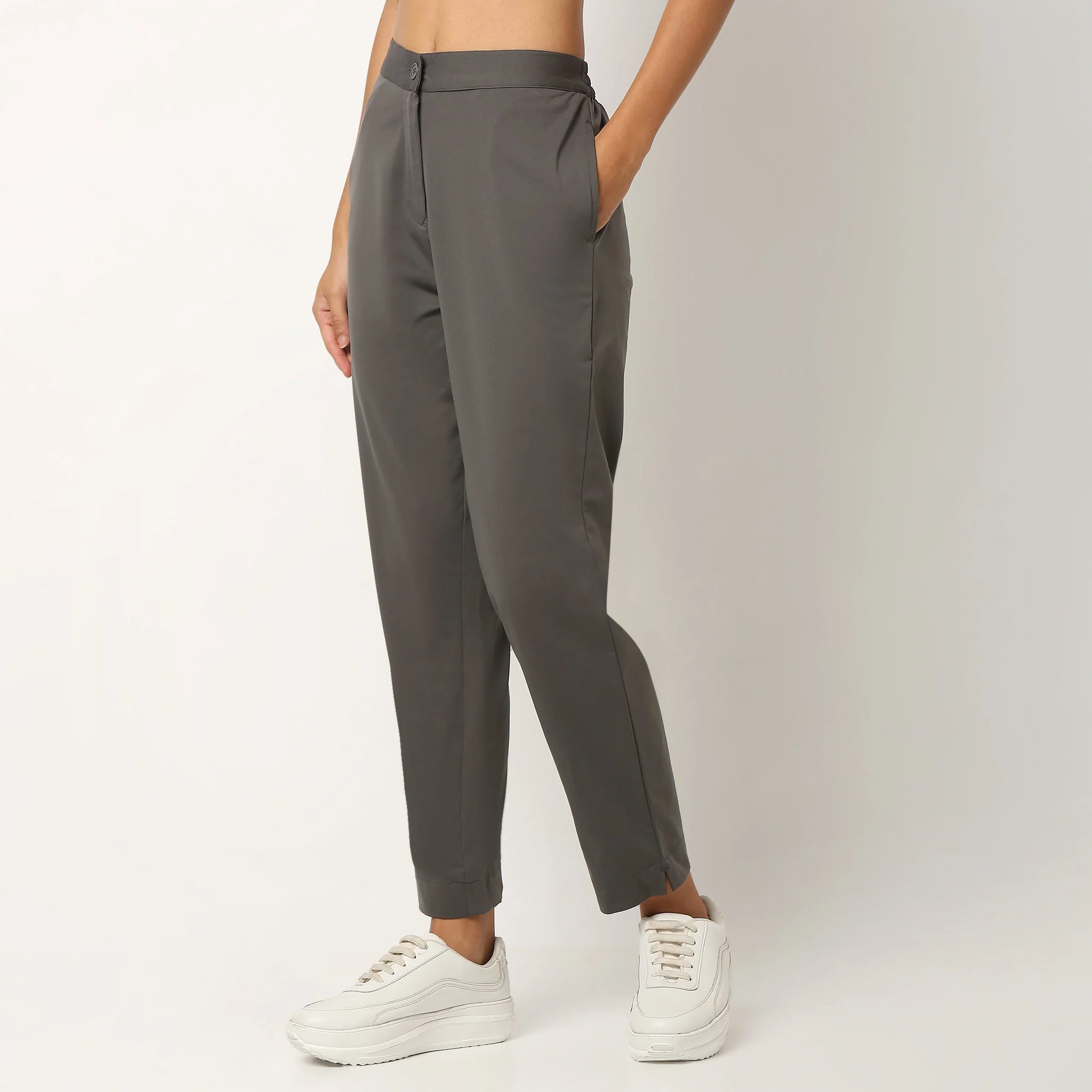 Air Dry Slim Fit High Rise Tapered Pant - Image 20