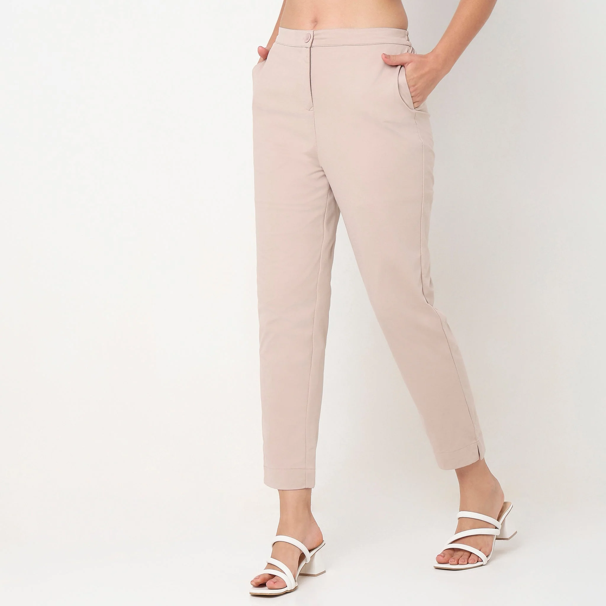 Air Dry Slim Fit High Rise Tapered Pant - Image 22