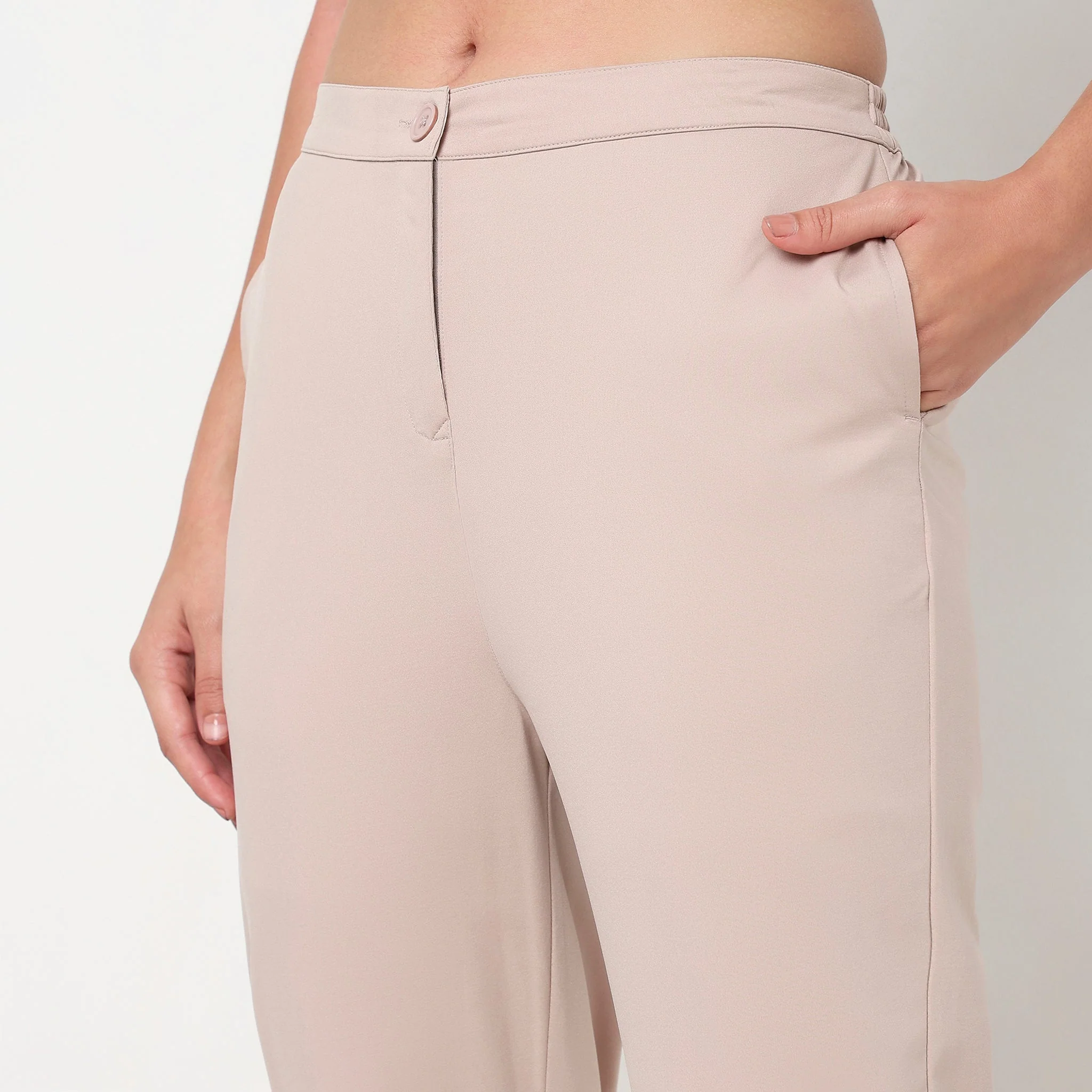Air Dry Slim Fit High Rise Tapered Pant - Image 24