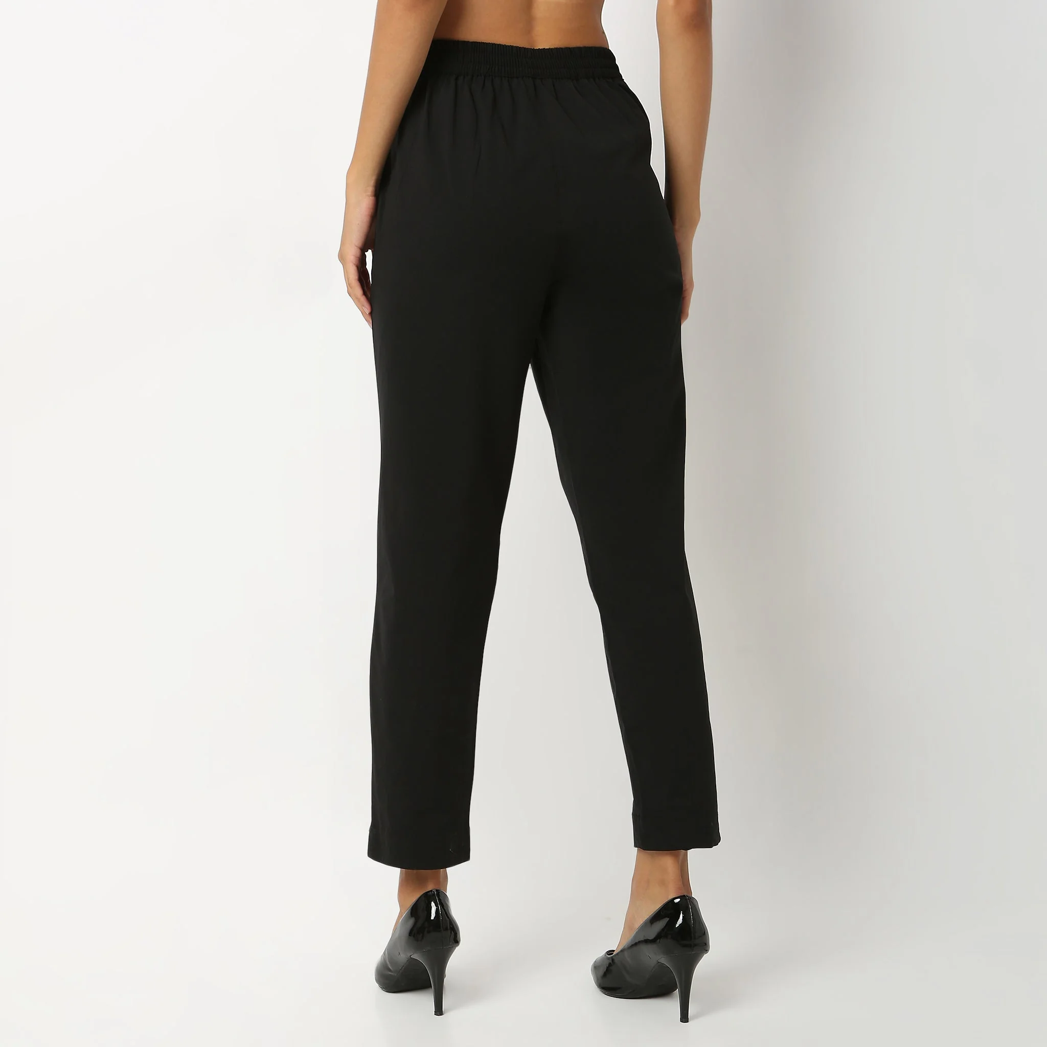 Air Dry Slim Fit High Rise Tapered Pant - Image 28