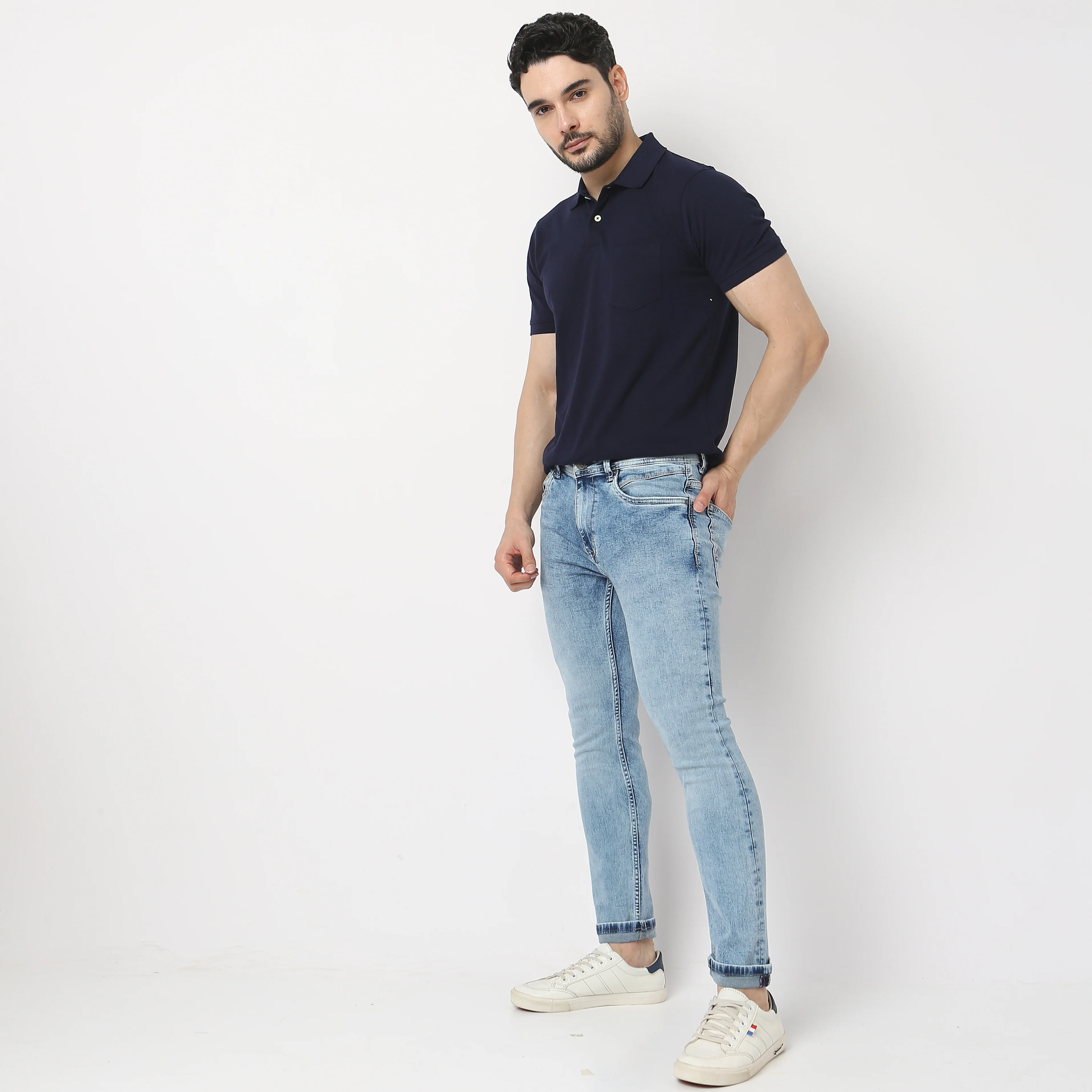 Union of DenimĀ® - Adv XXII Towel Indigo With E-FastĀ® Stretch - Slim Fit Jeans