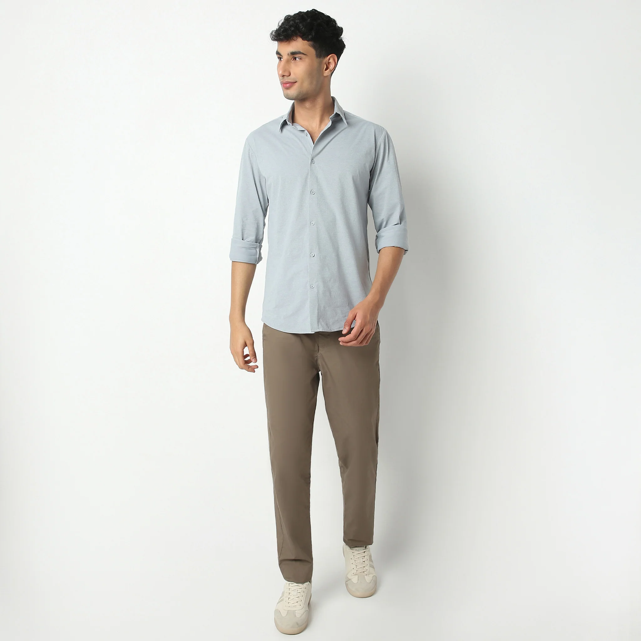 Travelator™ 2025 Shirt - 4-Way Ultra Stretch Slim Fit Wash & Wear - "Zero Top Stitch" - Saville Row Finish Full Sleeves- Made For Travel - Image 31
