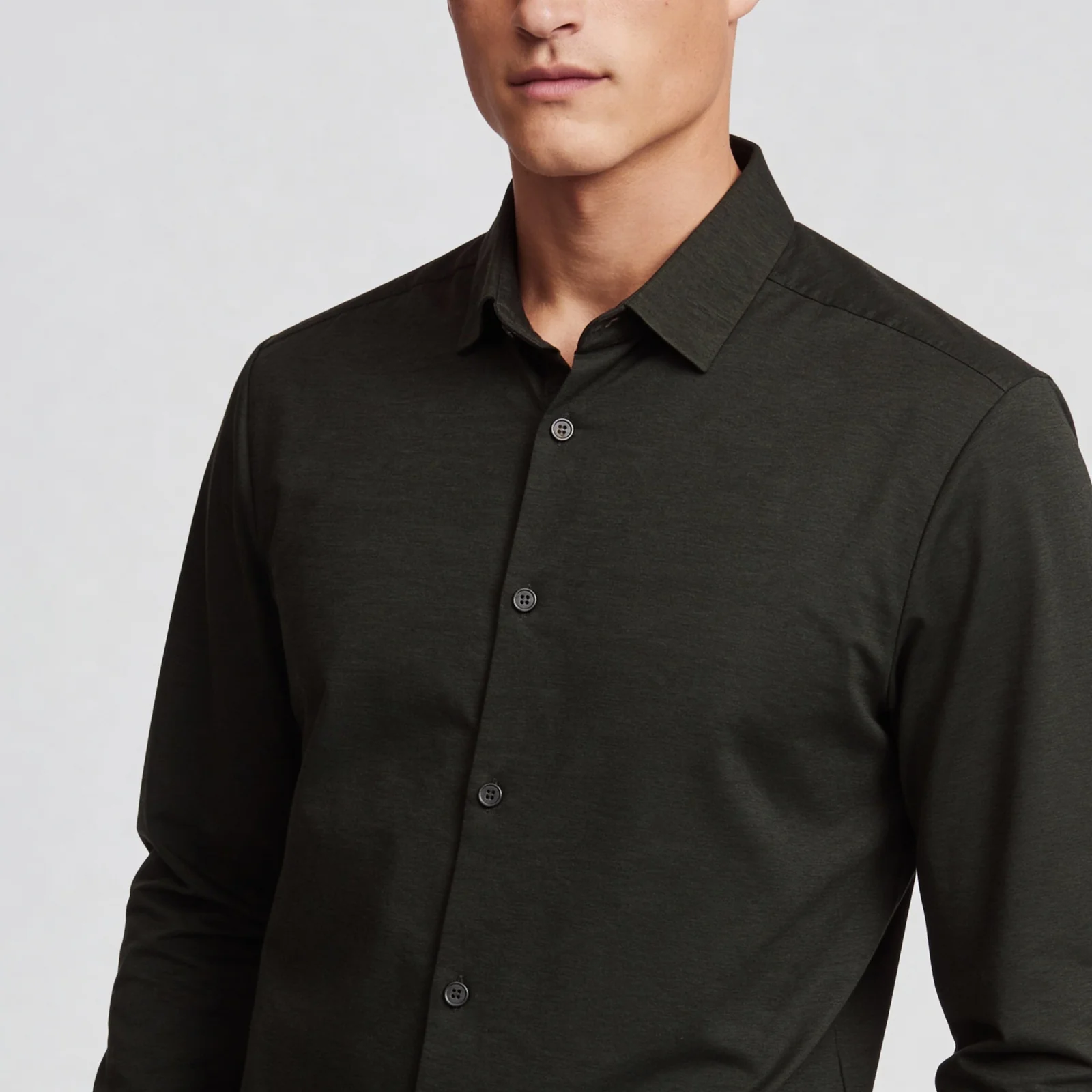Travelator™ 2025 Shirt - 4-Way Ultra Stretch Slim Fit Wash & Wear - "Zero Top Stitch" - Saville Row Finish Full Sleeves- Made For Travel - Image 49