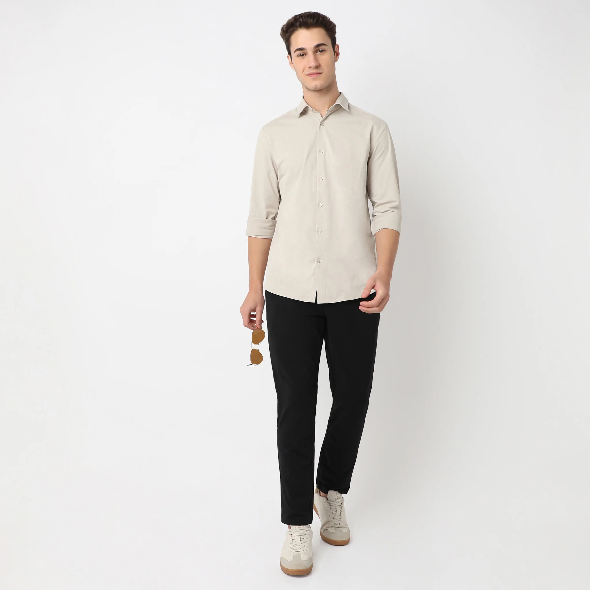 Travelator™ 2025 Shirt - 4-Way Ultra Stretch Slim Fit Wash & Wear - "Zero Top Stitch" - Saville Row Finish Full Sleeves- Made For Travel - Image 6