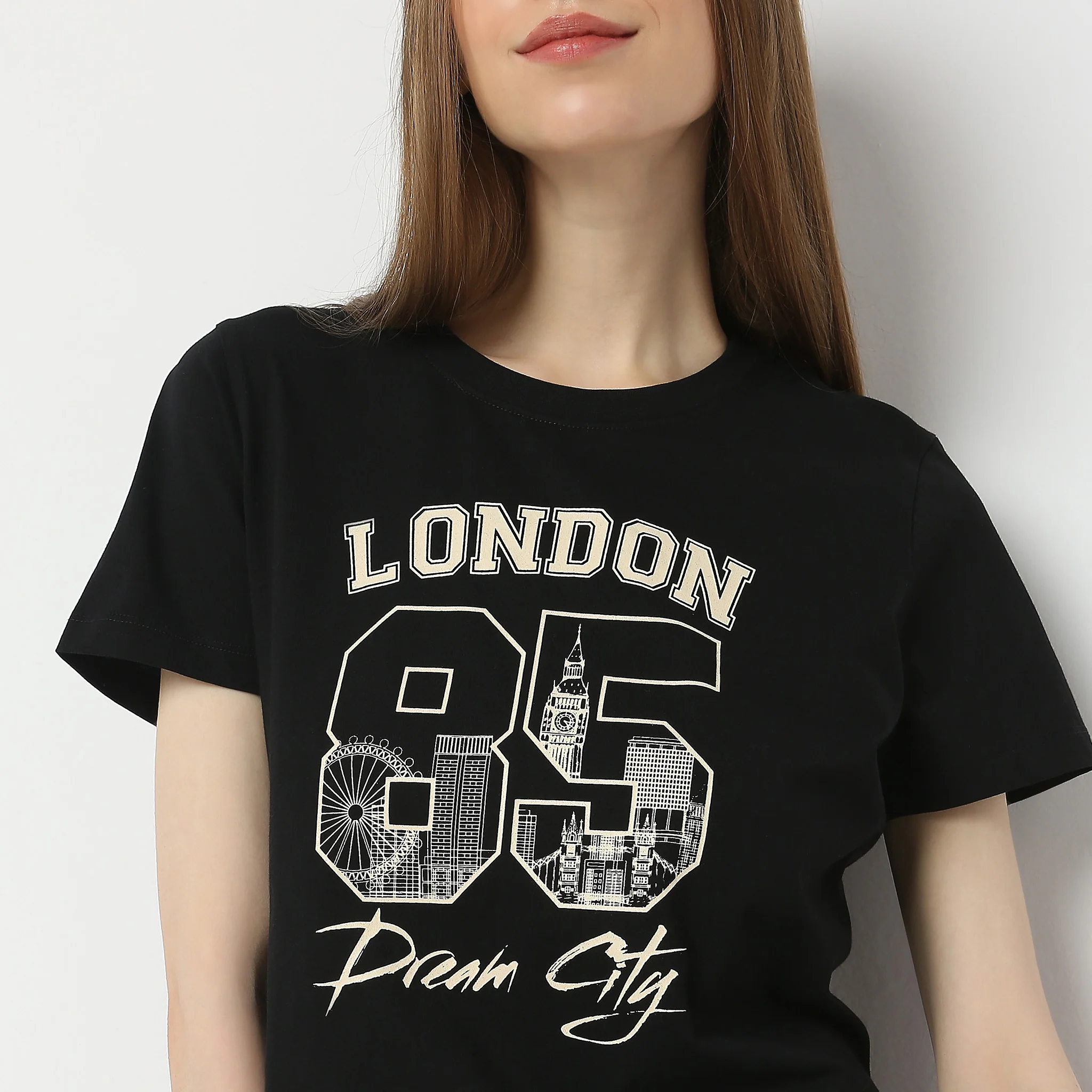 Slim Fit Printed T-Shirt - Image 4