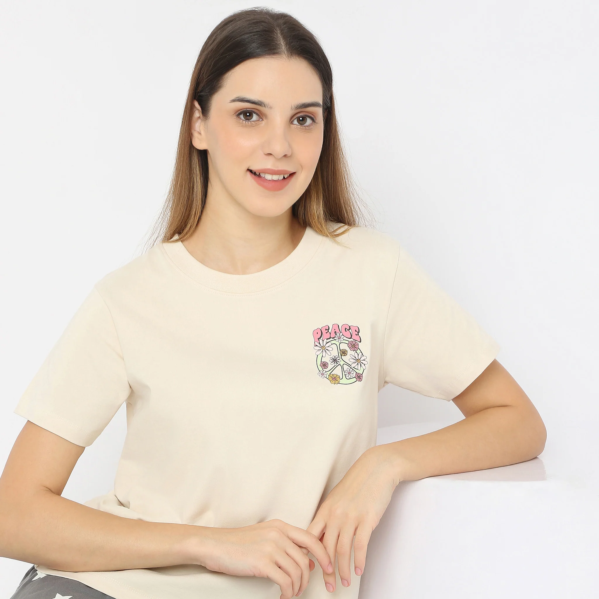 Slim Fit Short Length Graphic T-Shirt - Image 4