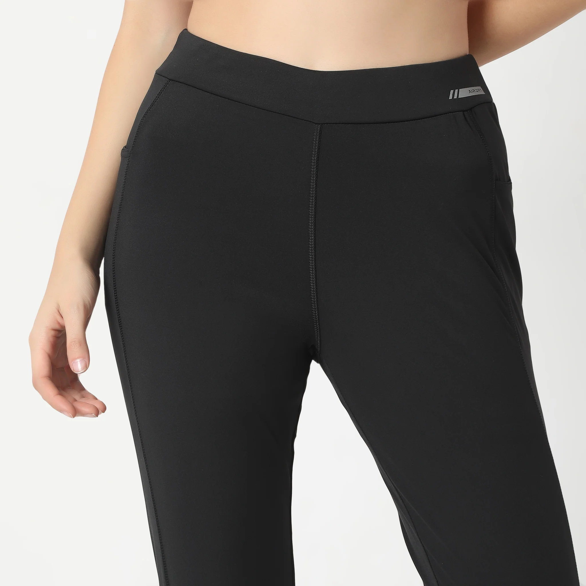 Air Dry Slim Fit Ankle Length High Rise Leggings - Image 4