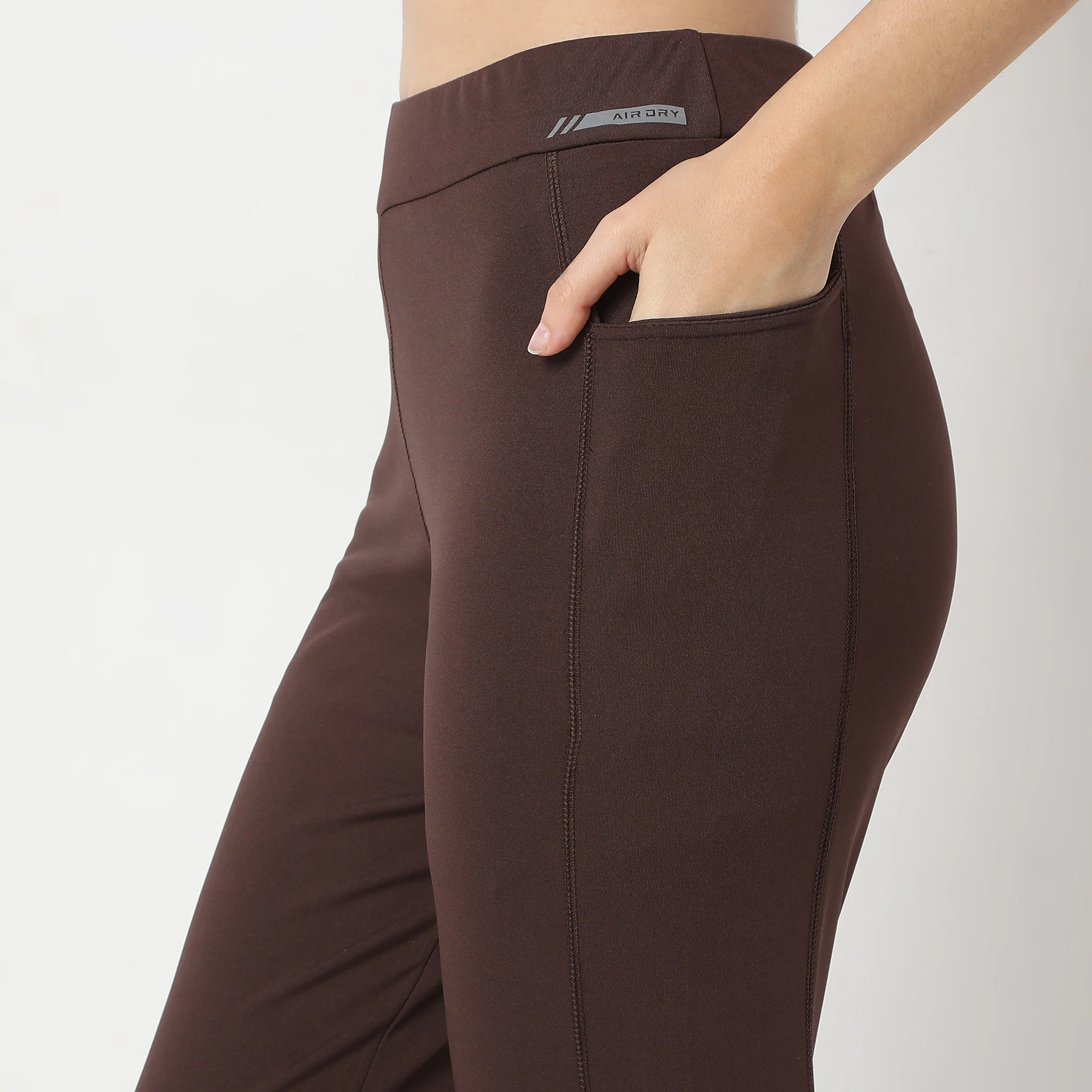 Air Dry Slim Fit Ankle Length High Rise Leggings - Image 9
