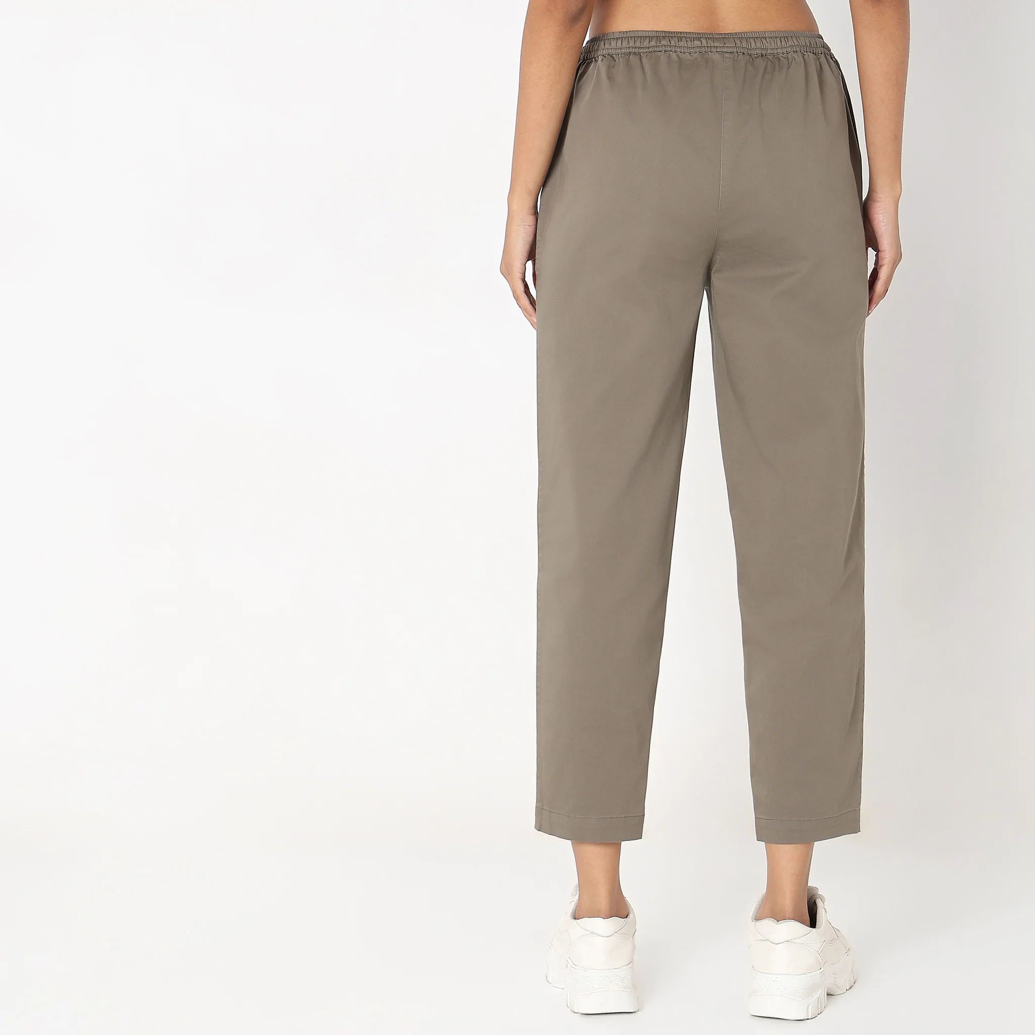 Slim Fit Smart Casual Trousers - Image 3