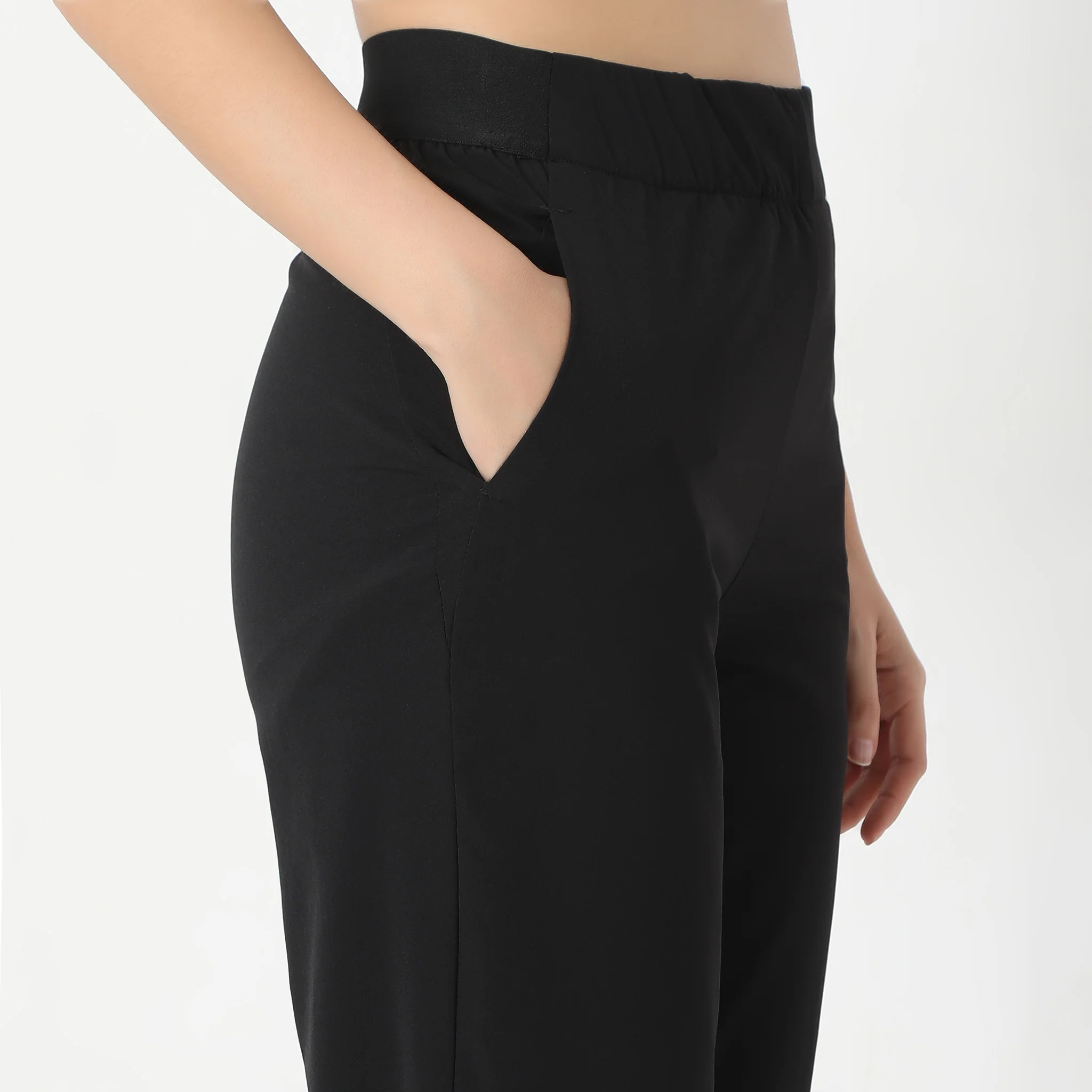 Slim Fit Ankle Length Mid Rise Leggings - Image 4