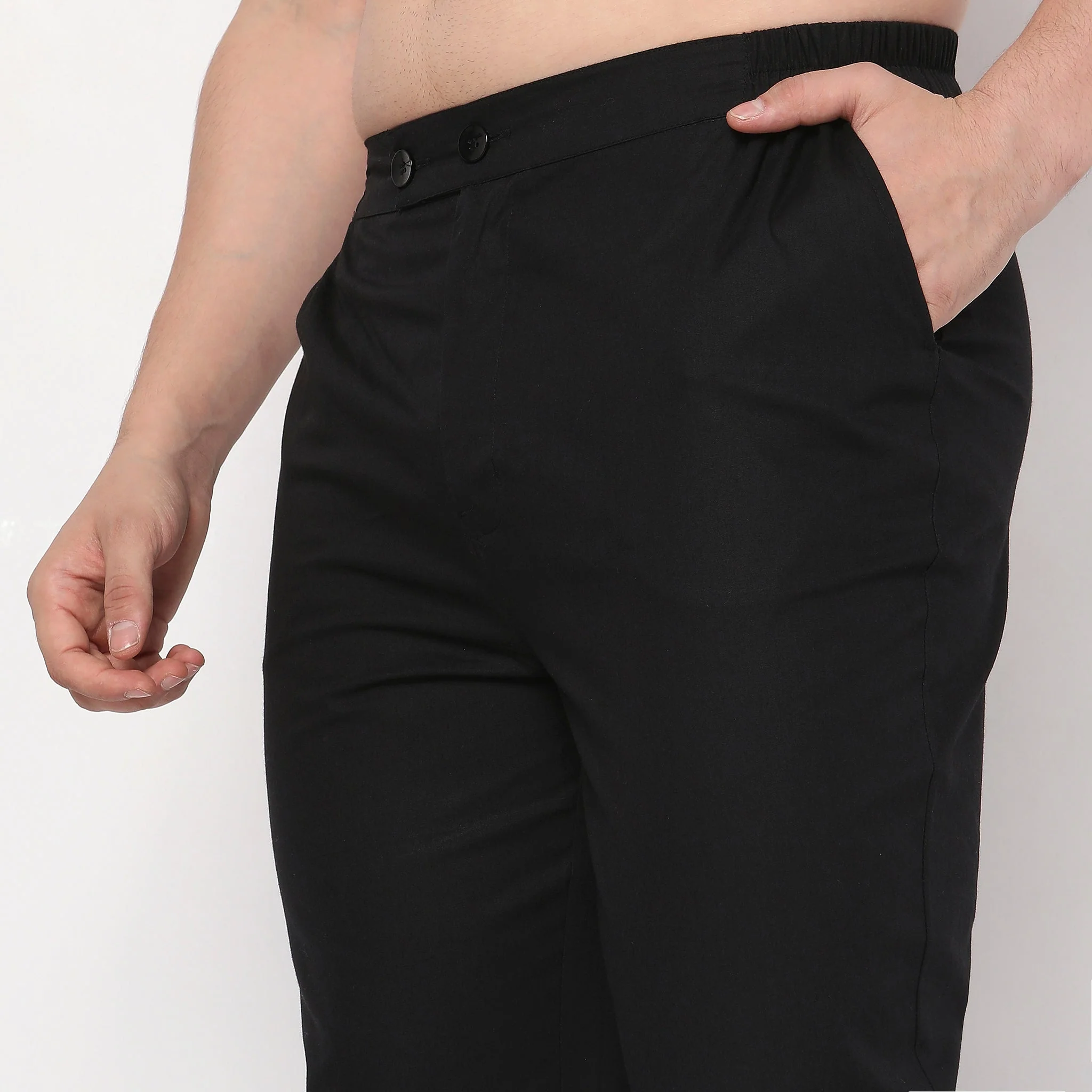 Perfect Ethnic Pants To Pair With Kurtas And Kurta-Shirts - Slim Fit Mid Rise Trousers - Image 10
