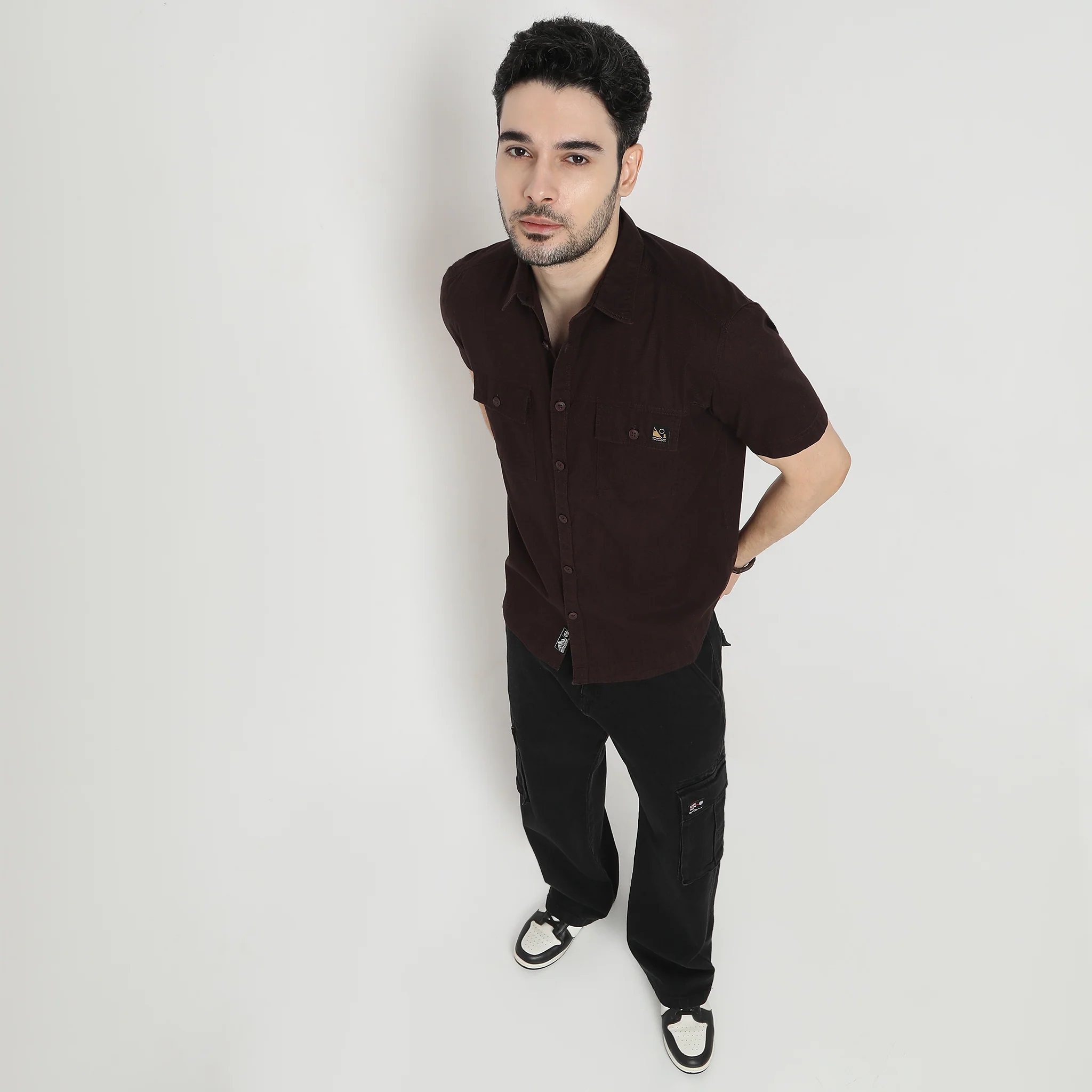 Militia Edition Shirt™ - Modern Explorer 2 Bellow Pockets Exclusive Fabric Half Sleeve Regular Fit