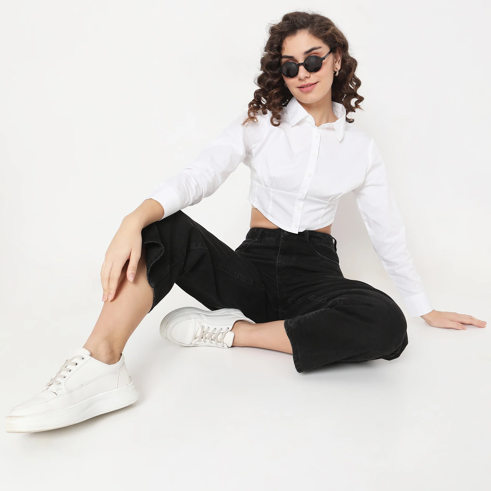 Slim Fit Solid Shirt - Image 11
