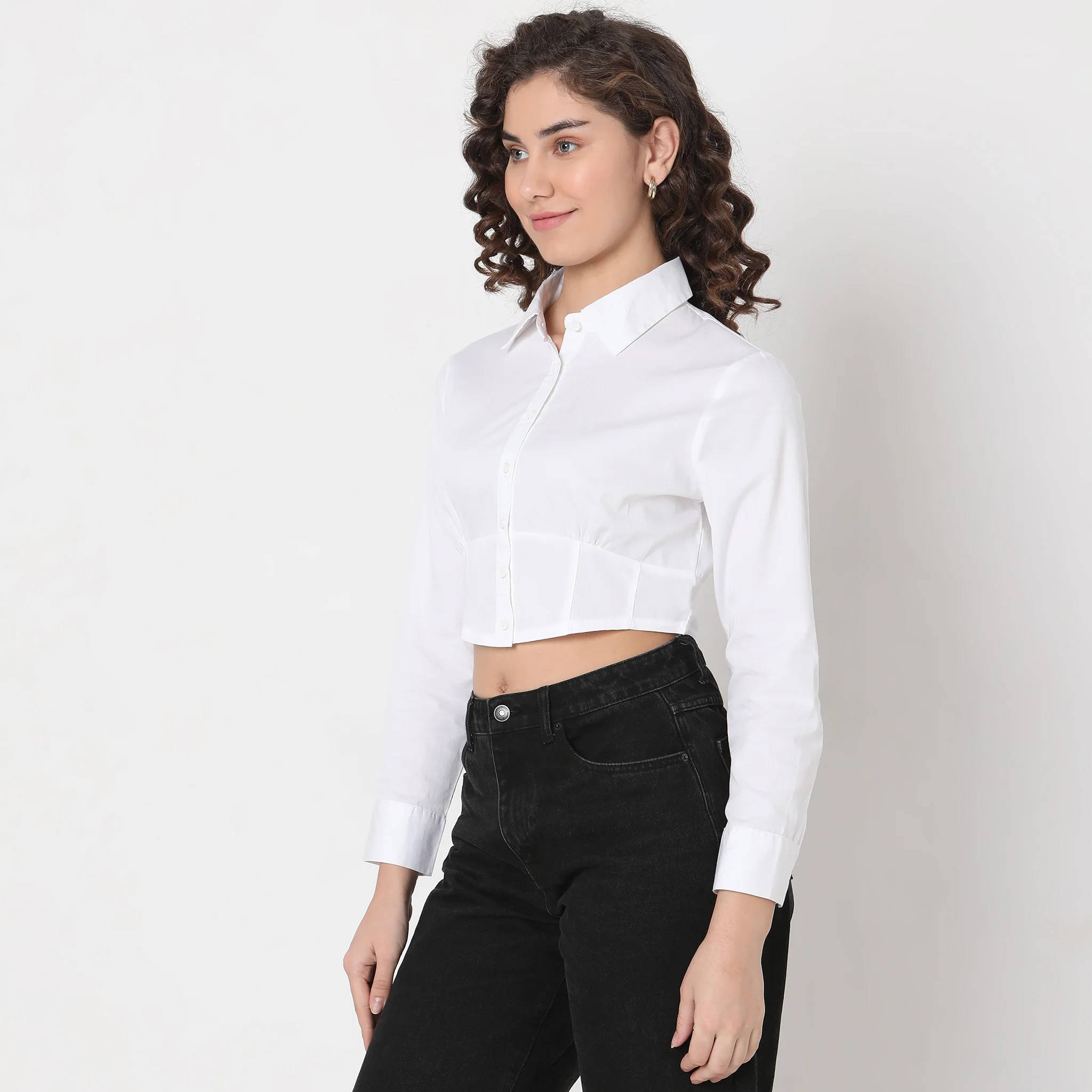 Slim Fit Solid Shirt - Image 15