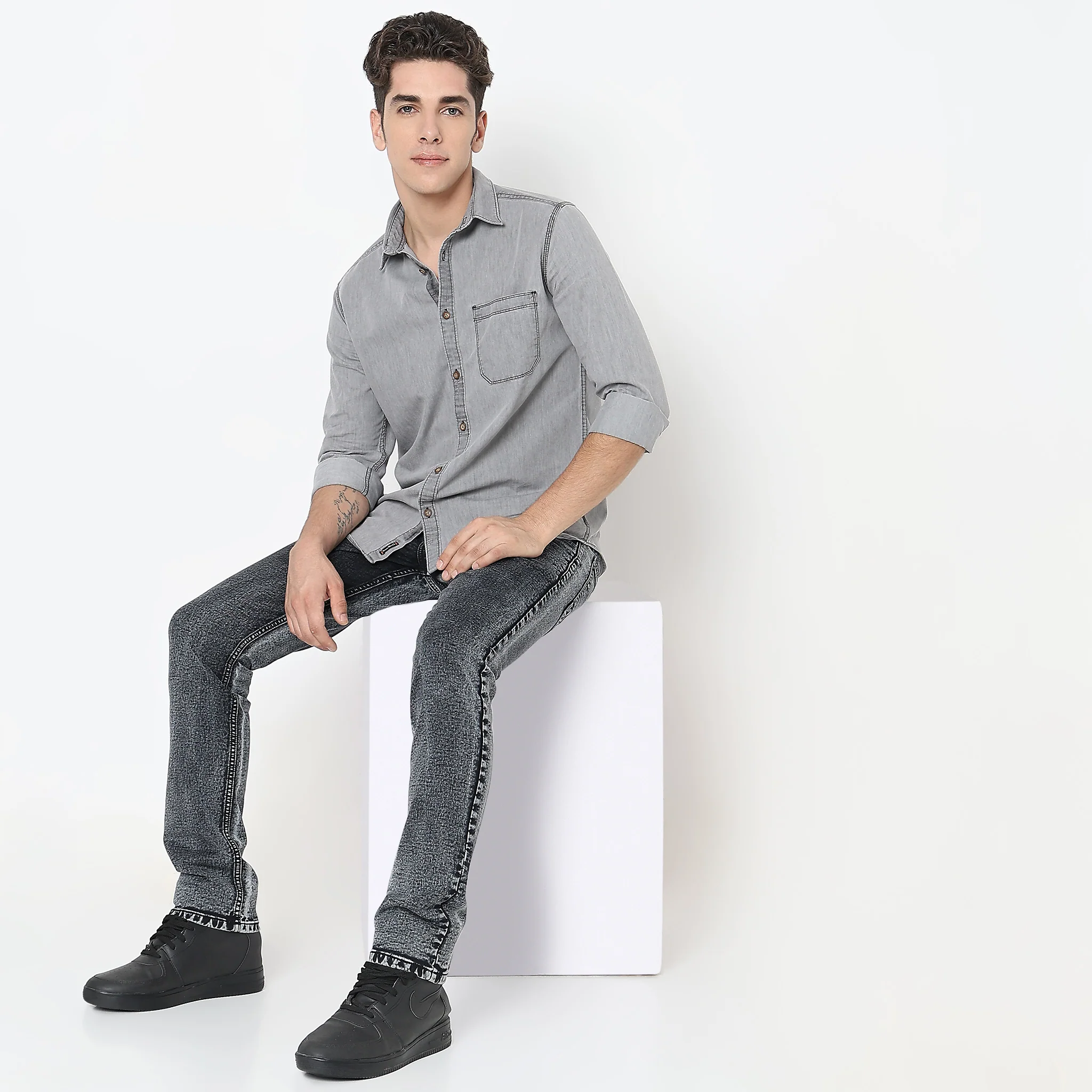 Cruiser Shirt™ - Authentic Indigo - Classic Denim Regular Fit Shirt - Classic forever !!!