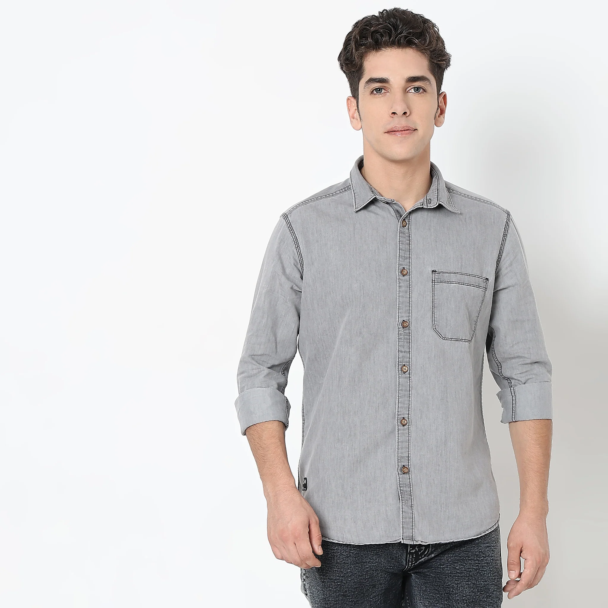 Cruiser Shirt™ - Authentic Indigo - Classic Denim Regular Fit Shirt - Classic forever !!! - Image 2