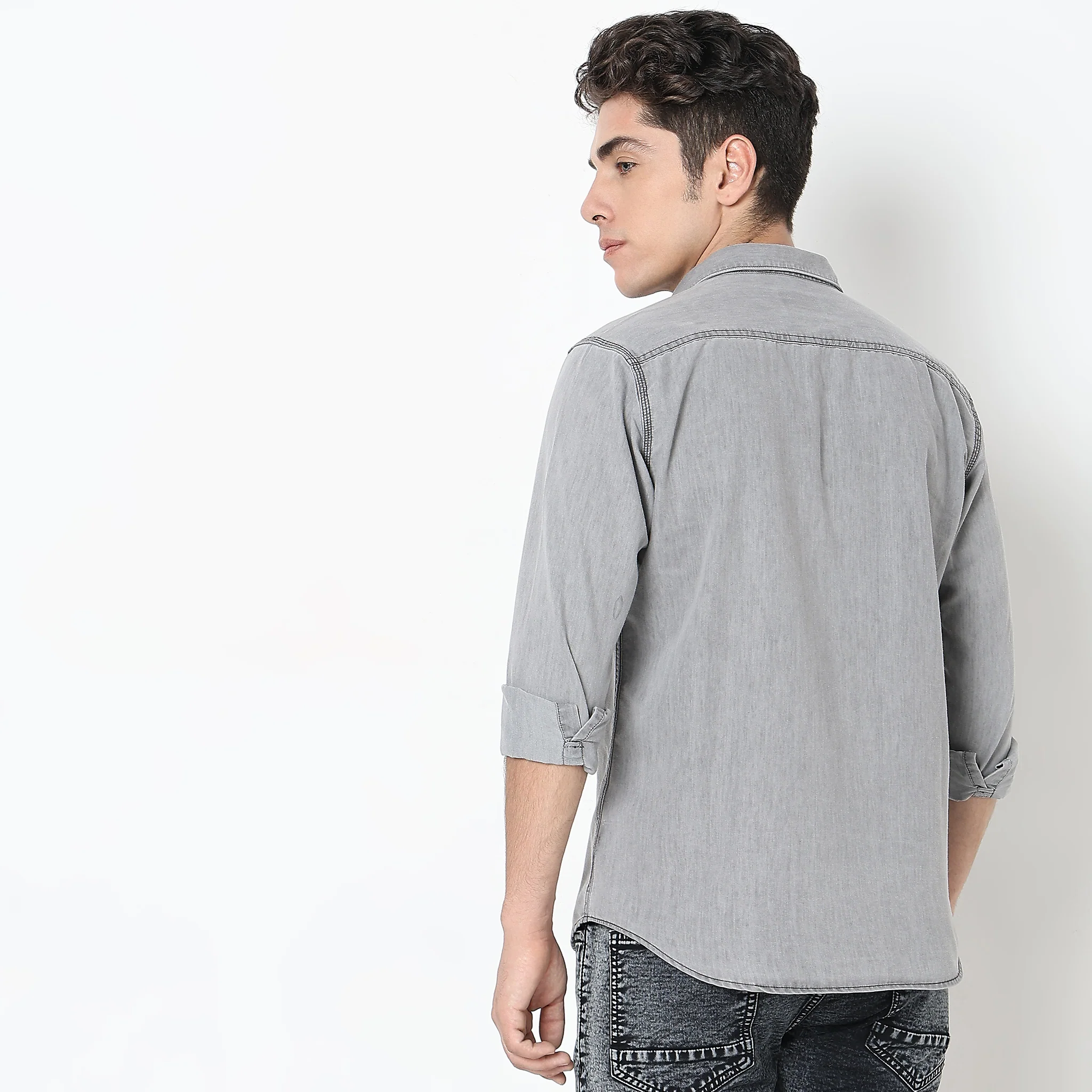 Cruiser Shirt™ - Authentic Indigo - Classic Denim Regular Fit Shirt - Classic forever !!! - Image 3