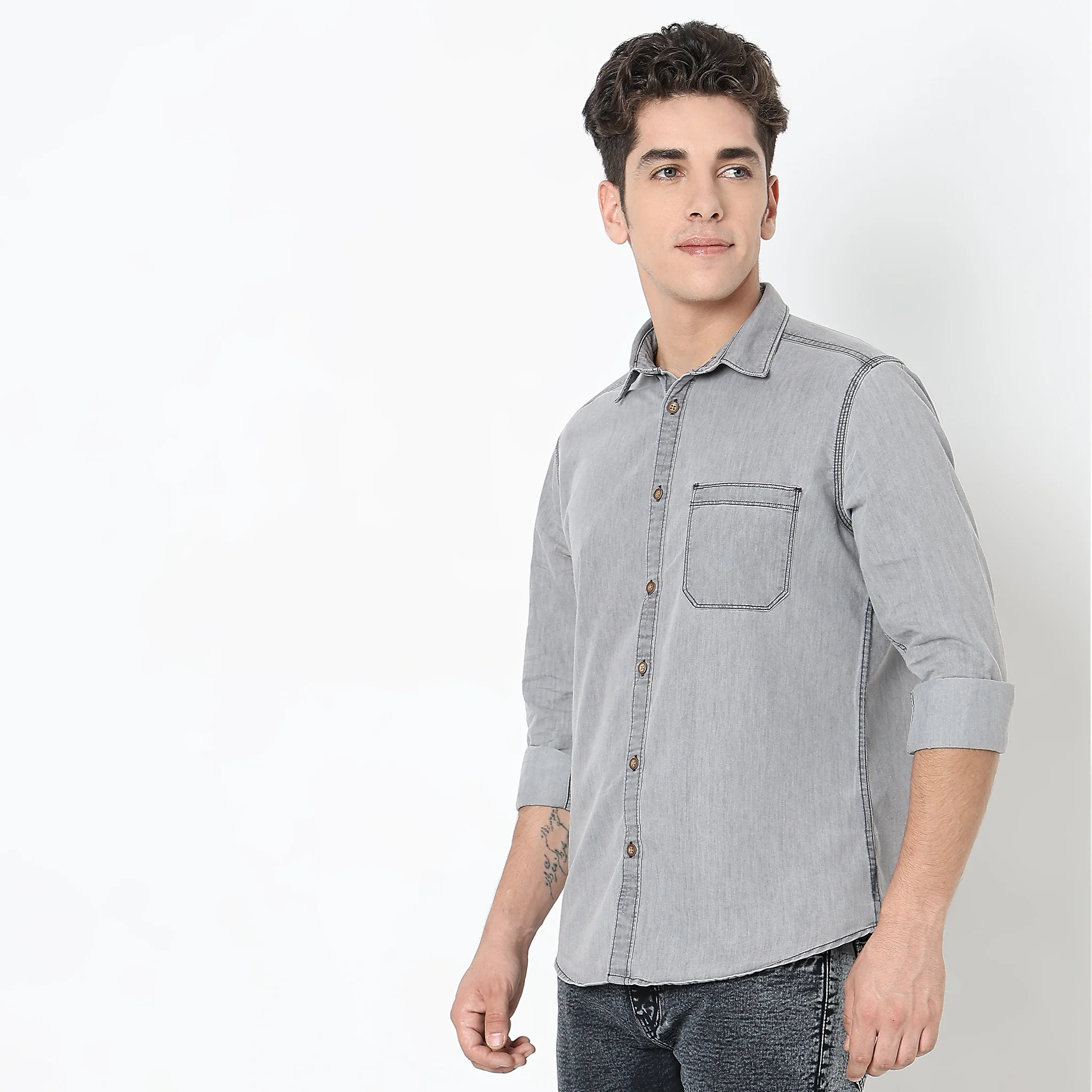 Cruiser Shirt™ - Authentic Indigo - Classic Denim Regular Fit Shirt - Classic forever !!! - Image 5