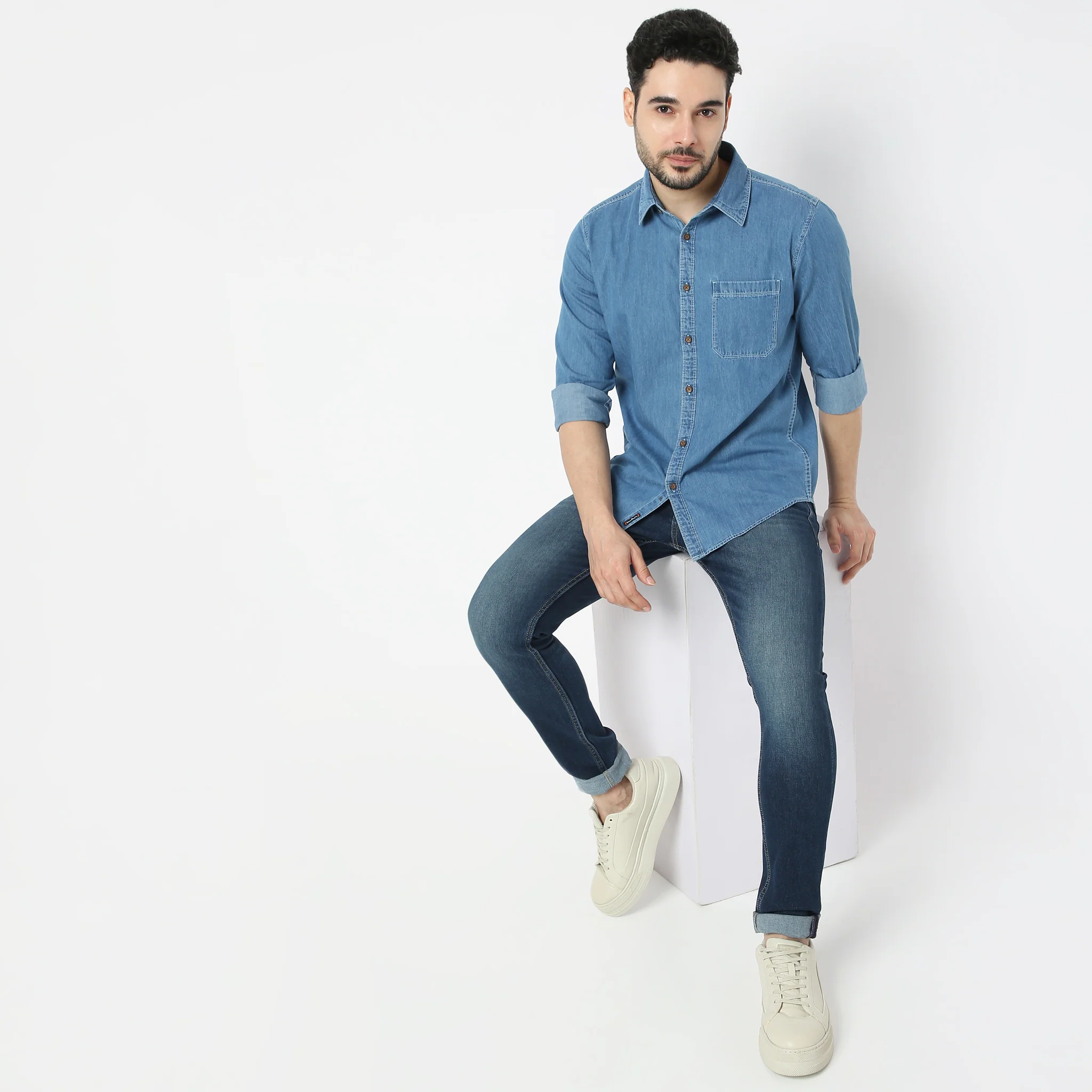 Cruiser Shirt™ - Authentic Indigo - Classic Denim Regular Fit Shirt - Classic forever !!! - Image 6