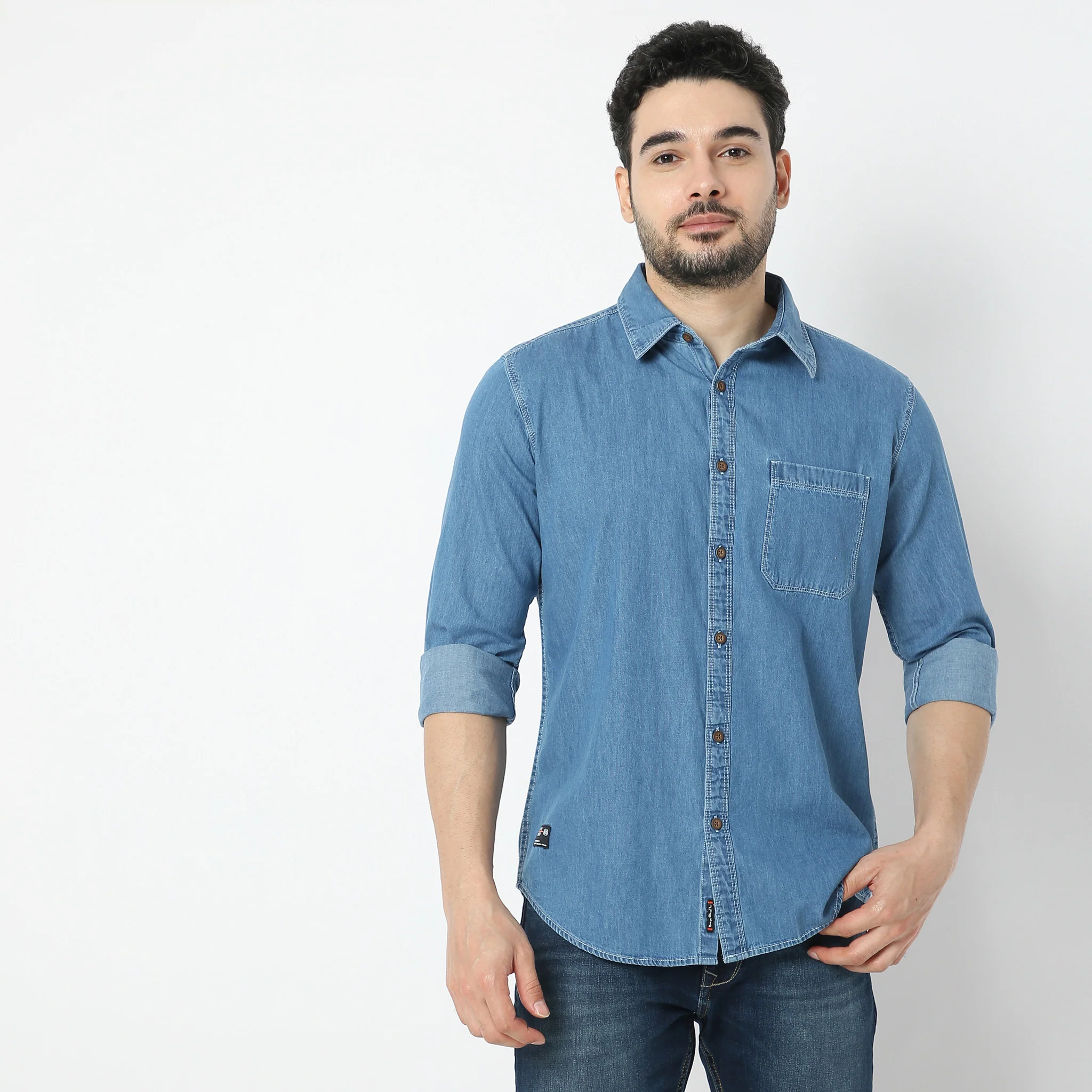 Cruiser Shirt™ - Authentic Indigo - Classic Denim Regular Fit Shirt - Classic forever !!! - Image 7