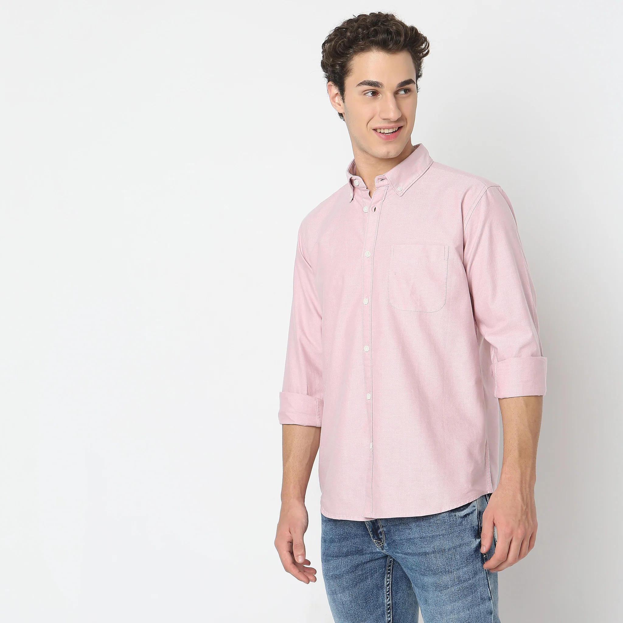 Madison Oxford 100% Cotton - Uber Classic Regular Fit Solid Shirt - Image 15