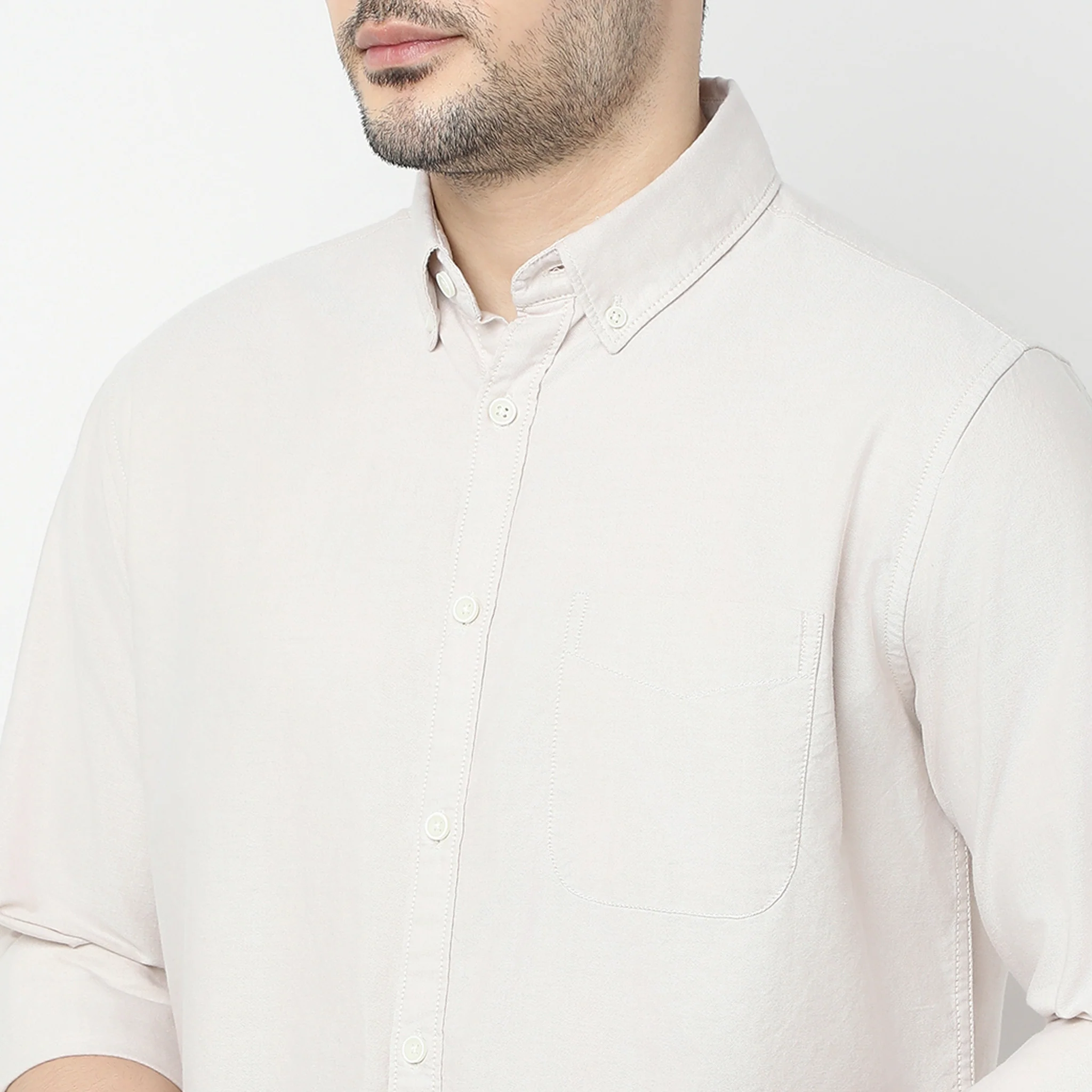 Madison Oxford 100% Cotton - Uber Classic Regular Fit Solid Shirt - Image 19