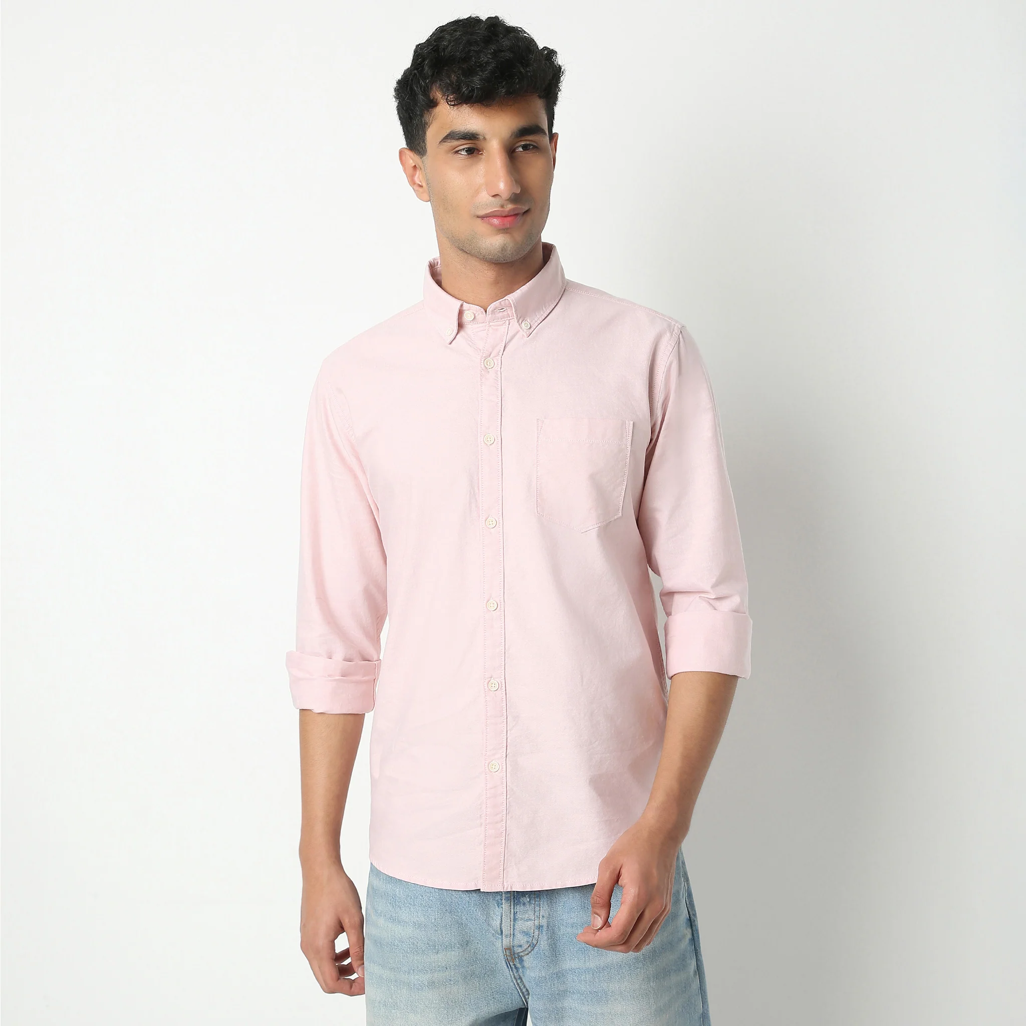 Madison Oxford 100% Cotton - Uber Classic Regular Fit Solid Shirt - Image 22