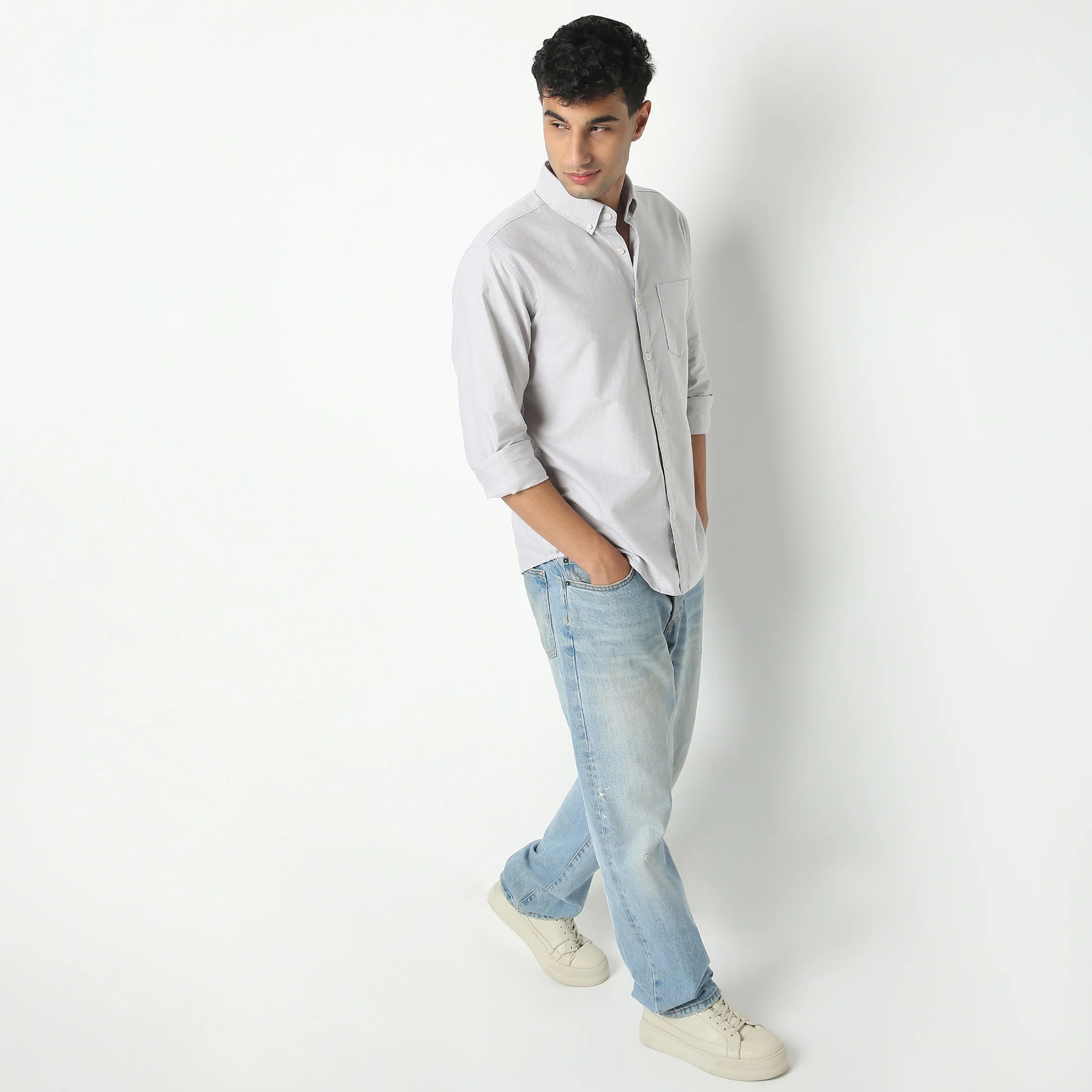 Madison Oxford 100% Cotton - Uber Classic Regular Fit Solid Shirt - Image 26
