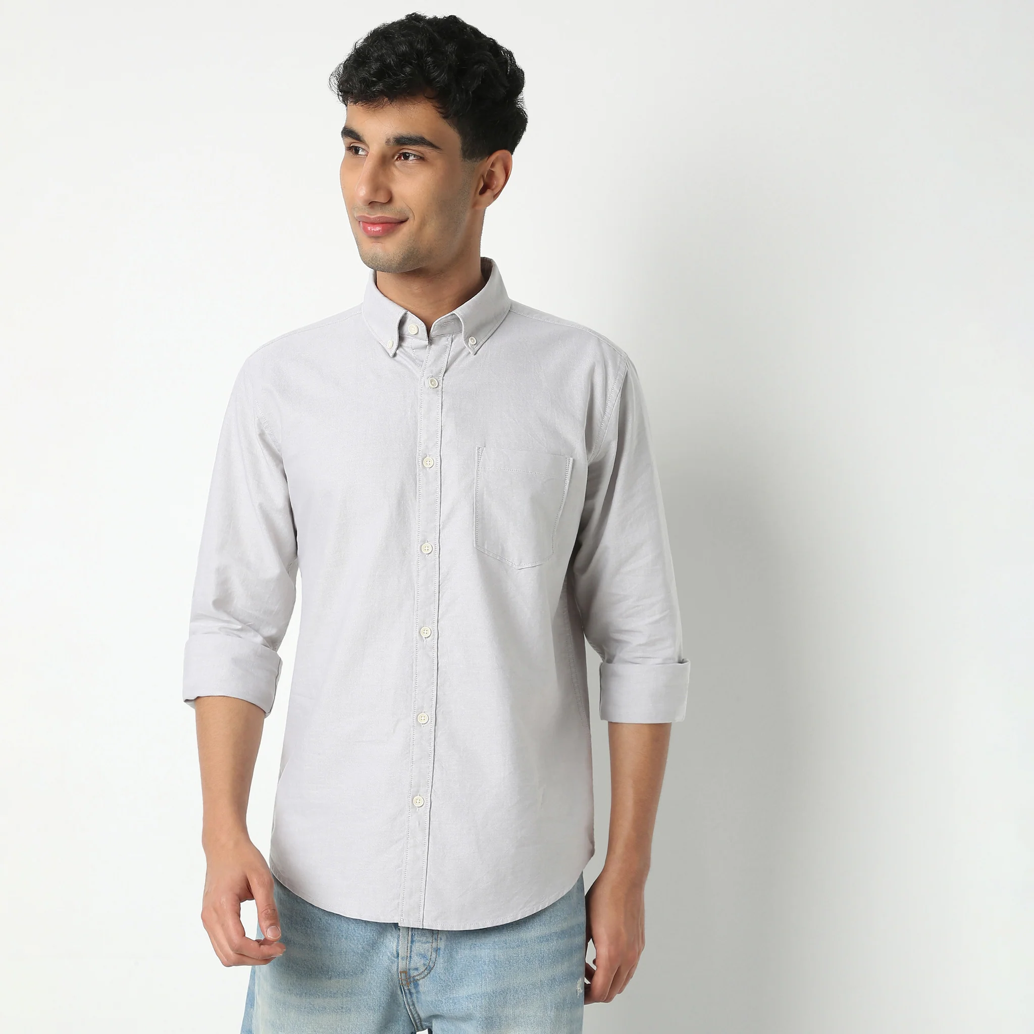 Madison Oxford 100% Cotton - Uber Classic Regular Fit Solid Shirt - Image 27