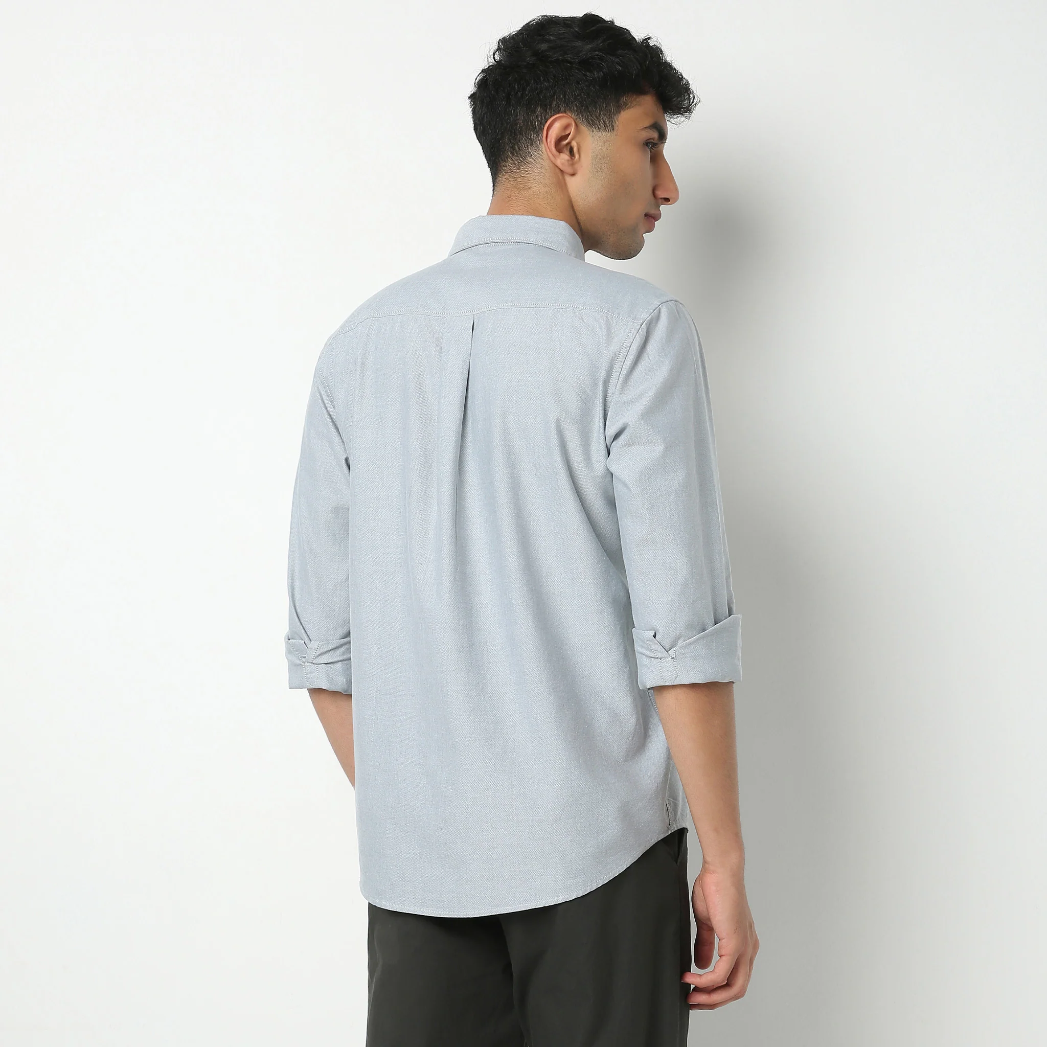 Madison Oxford 100% Cotton - Uber Classic Regular Fit Solid Shirt - Image 32
