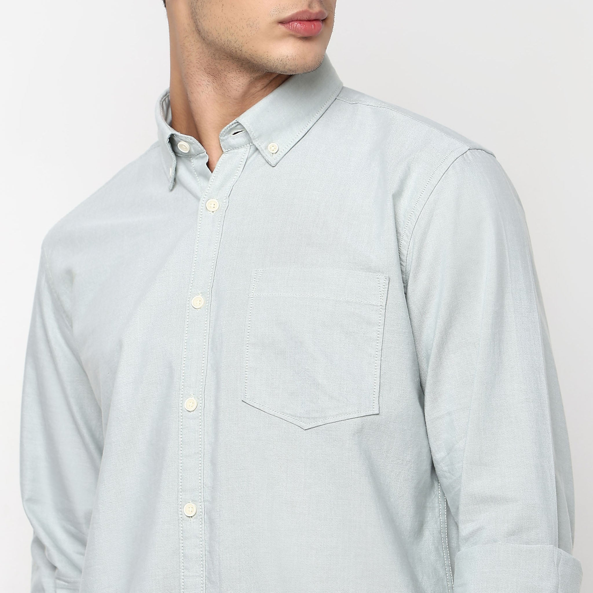 Madison Oxford 100% Cotton - Uber Classic Regular Fit Solid Shirt - Image 44