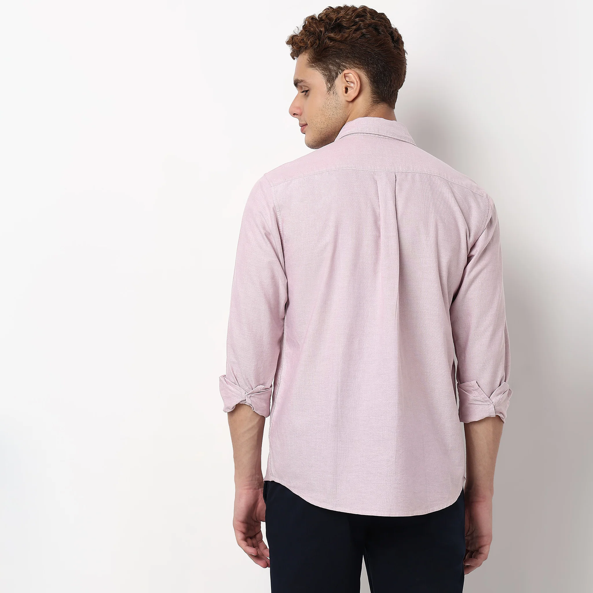 Madison Oxford 100% Cotton - Uber Classic Regular Fit Solid Shirt - Image 53