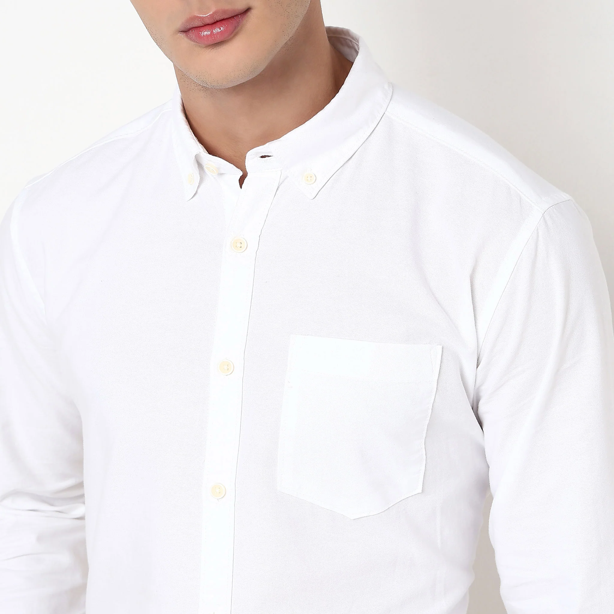 Madison Oxford 100% Cotton - Uber Classic Regular Fit Solid Shirt - Image 59