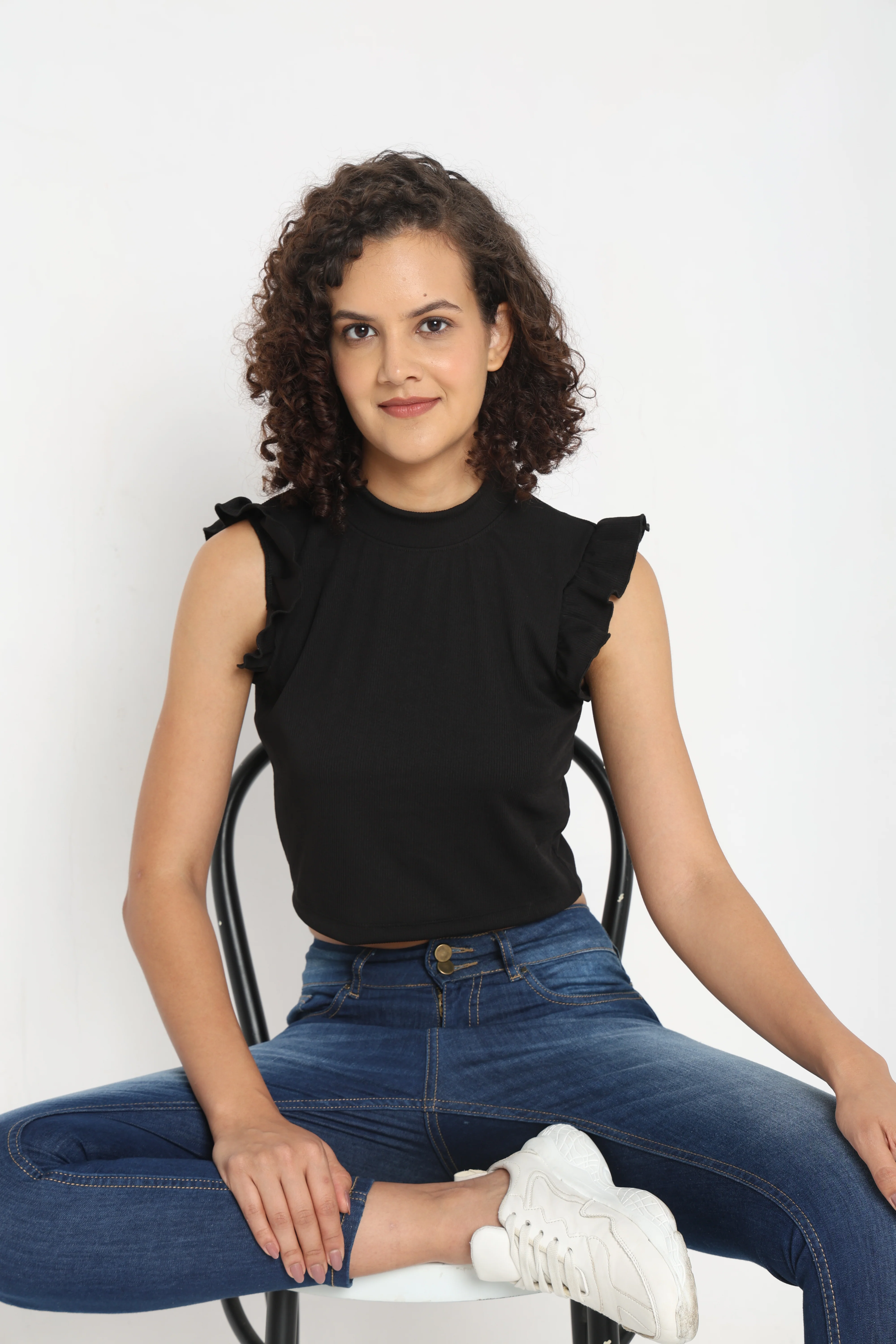 Slim Fit Solid T-Shirt - Image 5