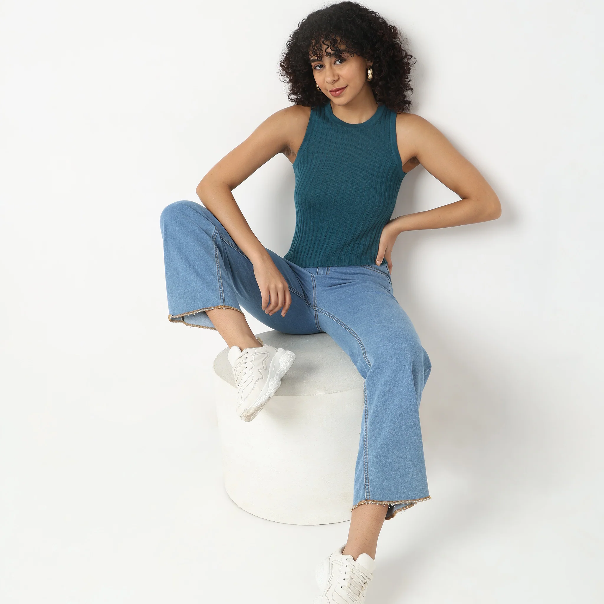 Slim Fit Solid T-Shirt - Image 11
