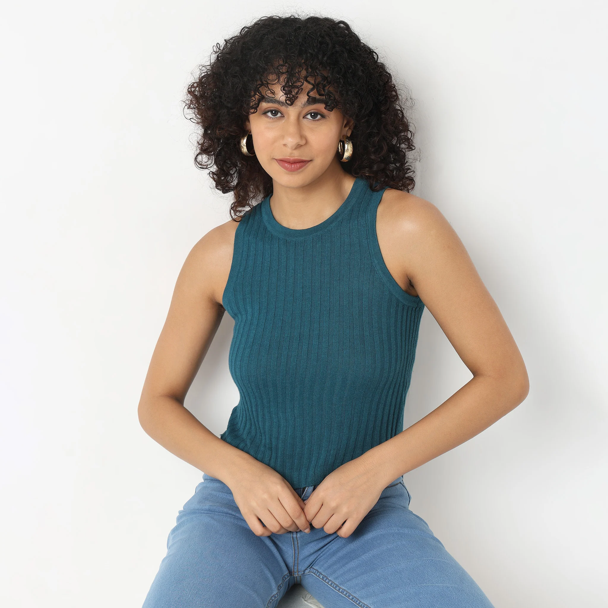 Slim Fit Solid T-Shirt - Image 12