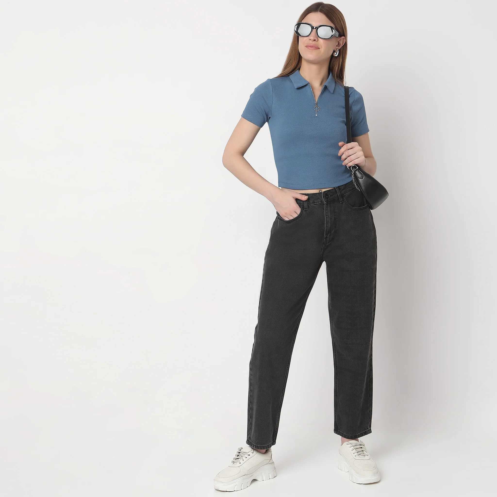 Slim Fit Solid T-Shirt - Image 11