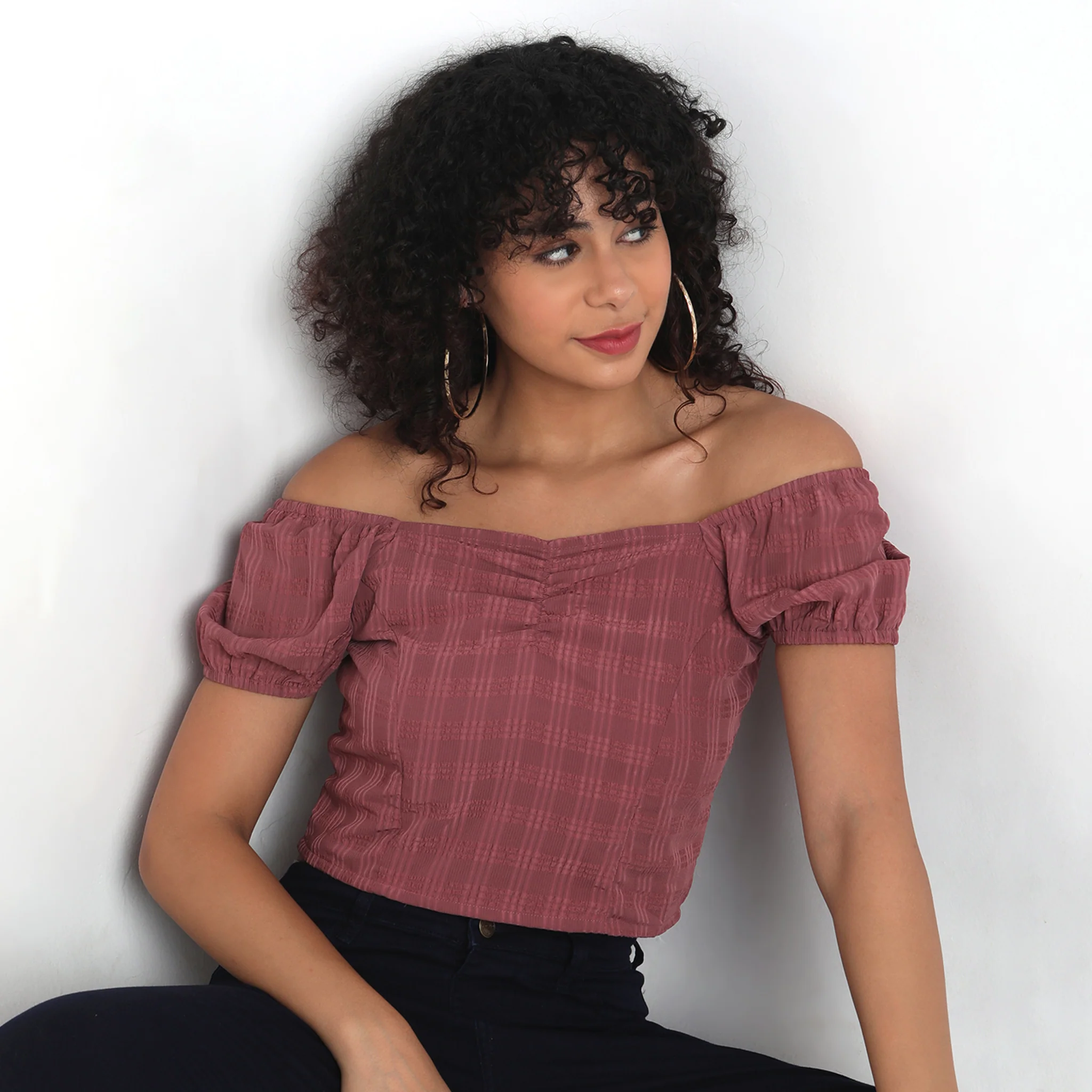 Slim Fit Solid Top - Image 2