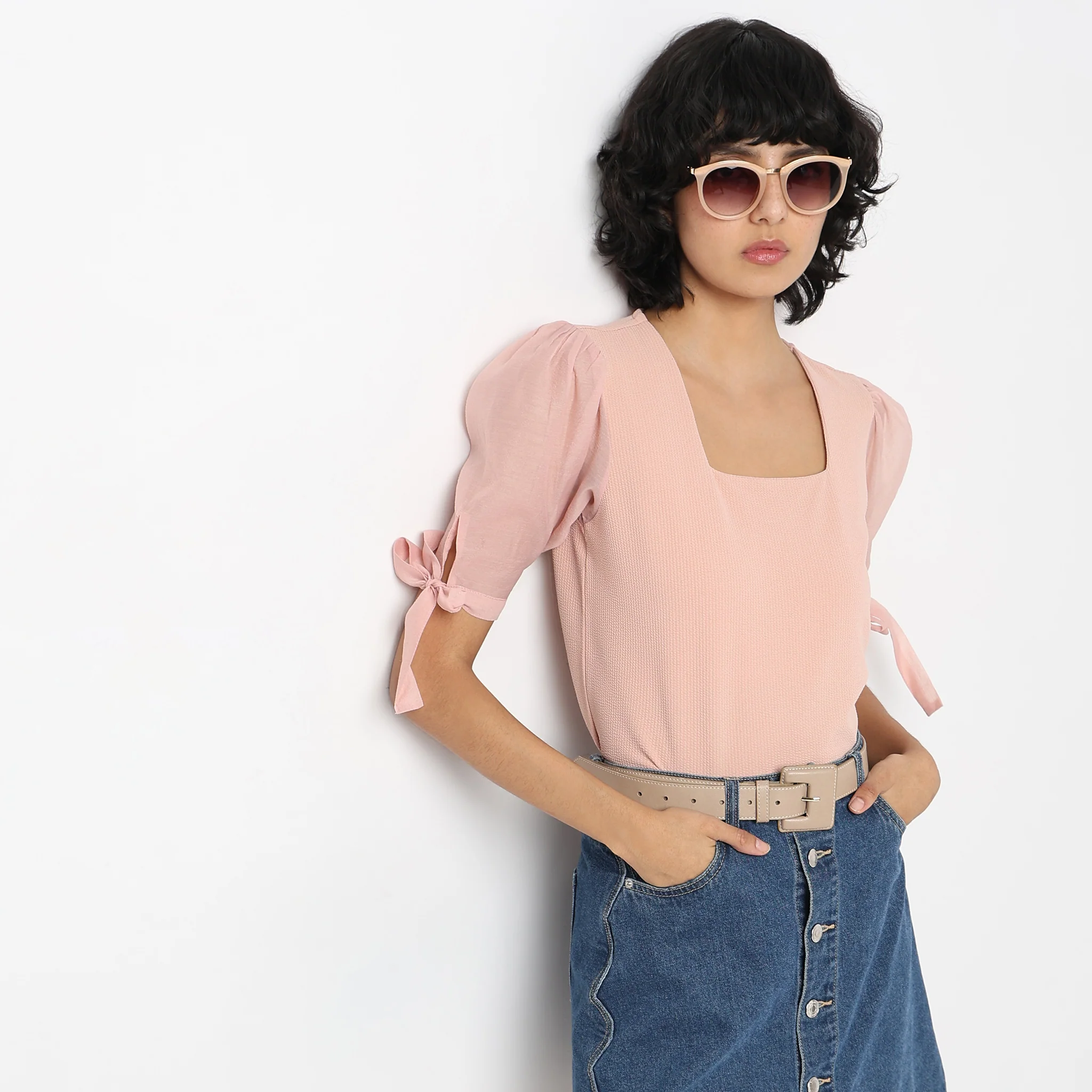 Slim Fit Solid Top - Image 2