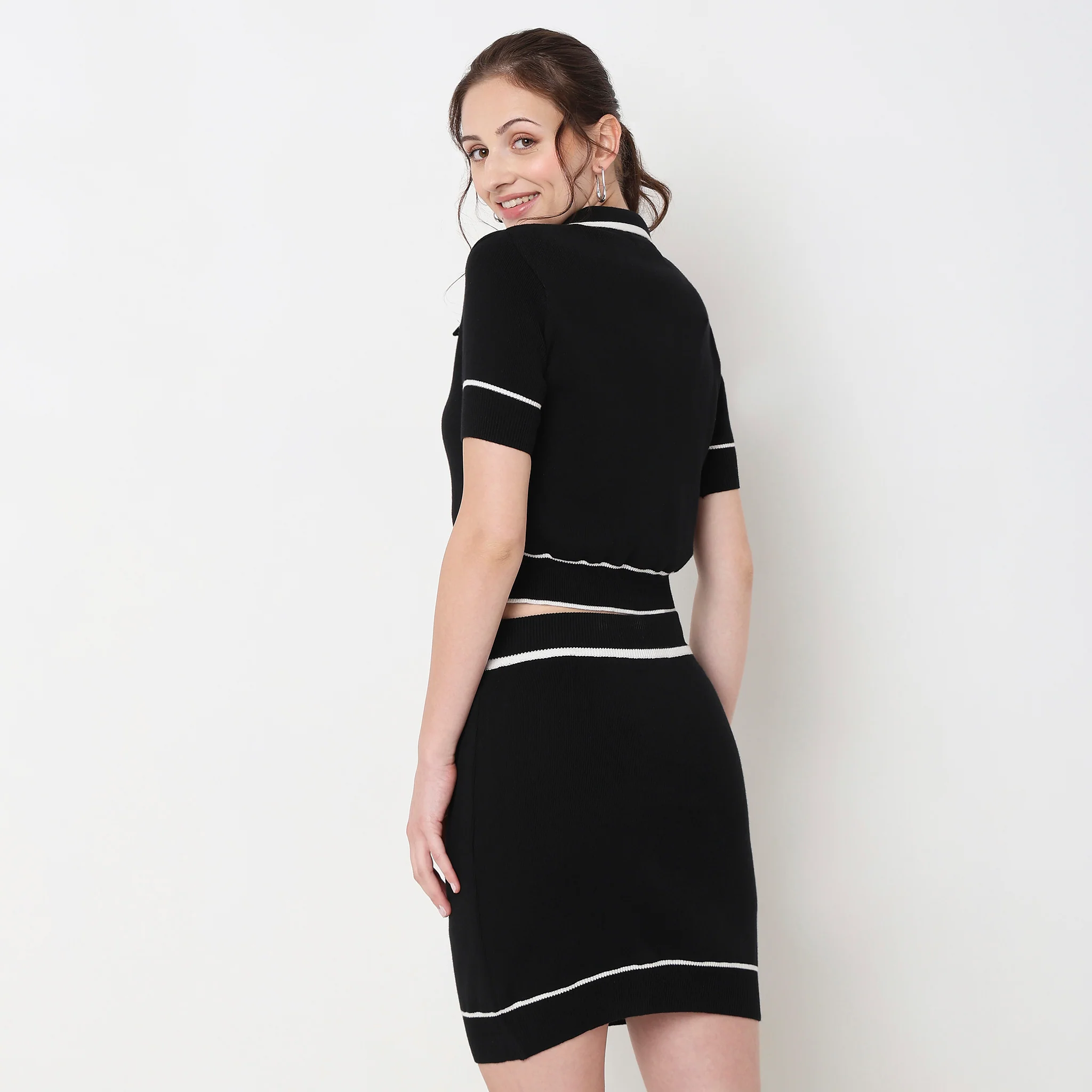 Slim Fit Solid Top - Image 3