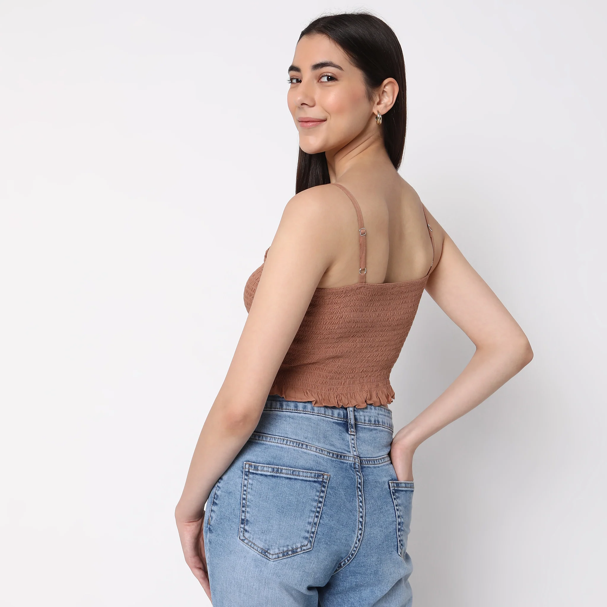 Slim Fit Solid Top - Image 3