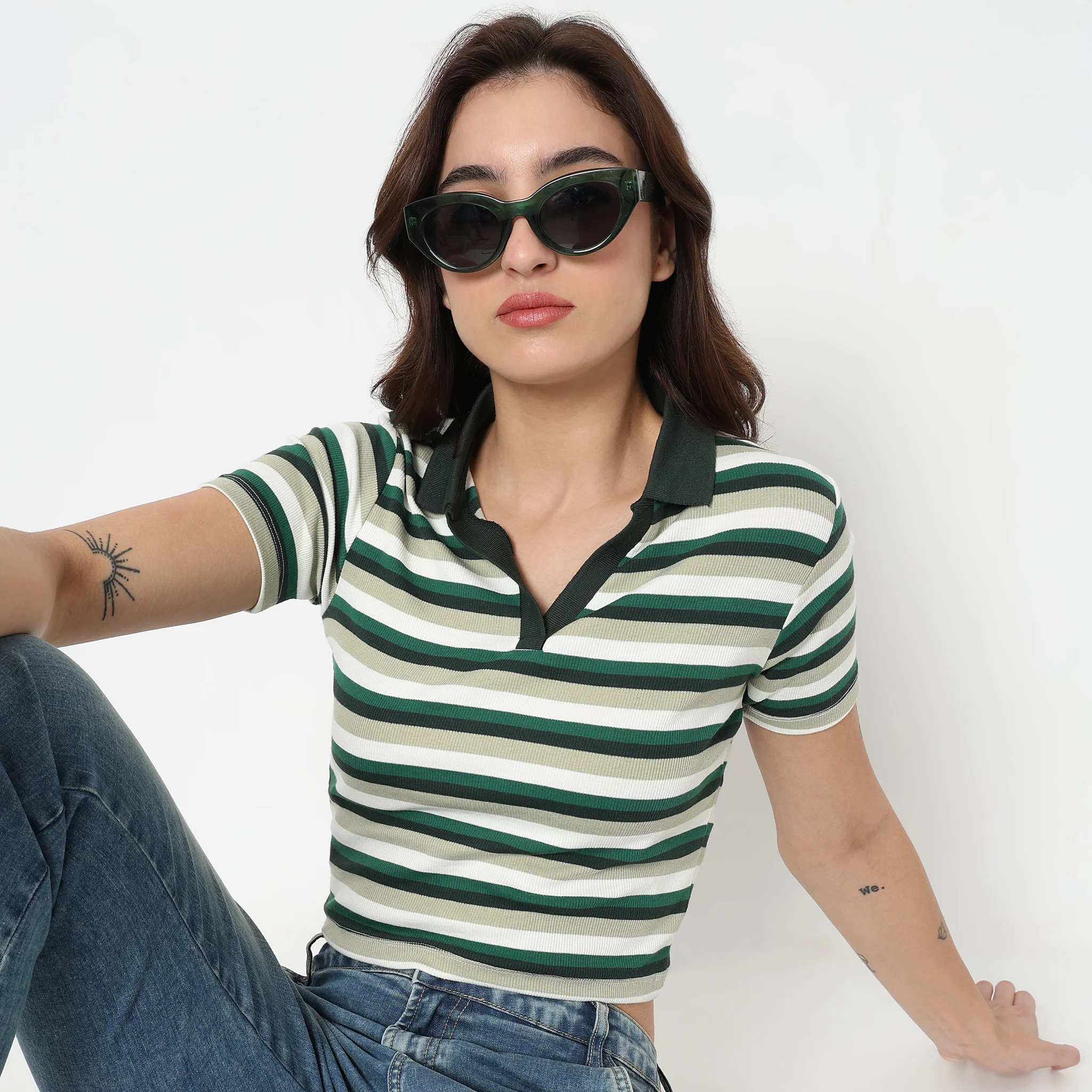 Slim Fit Striped T-Shirt - Image 7