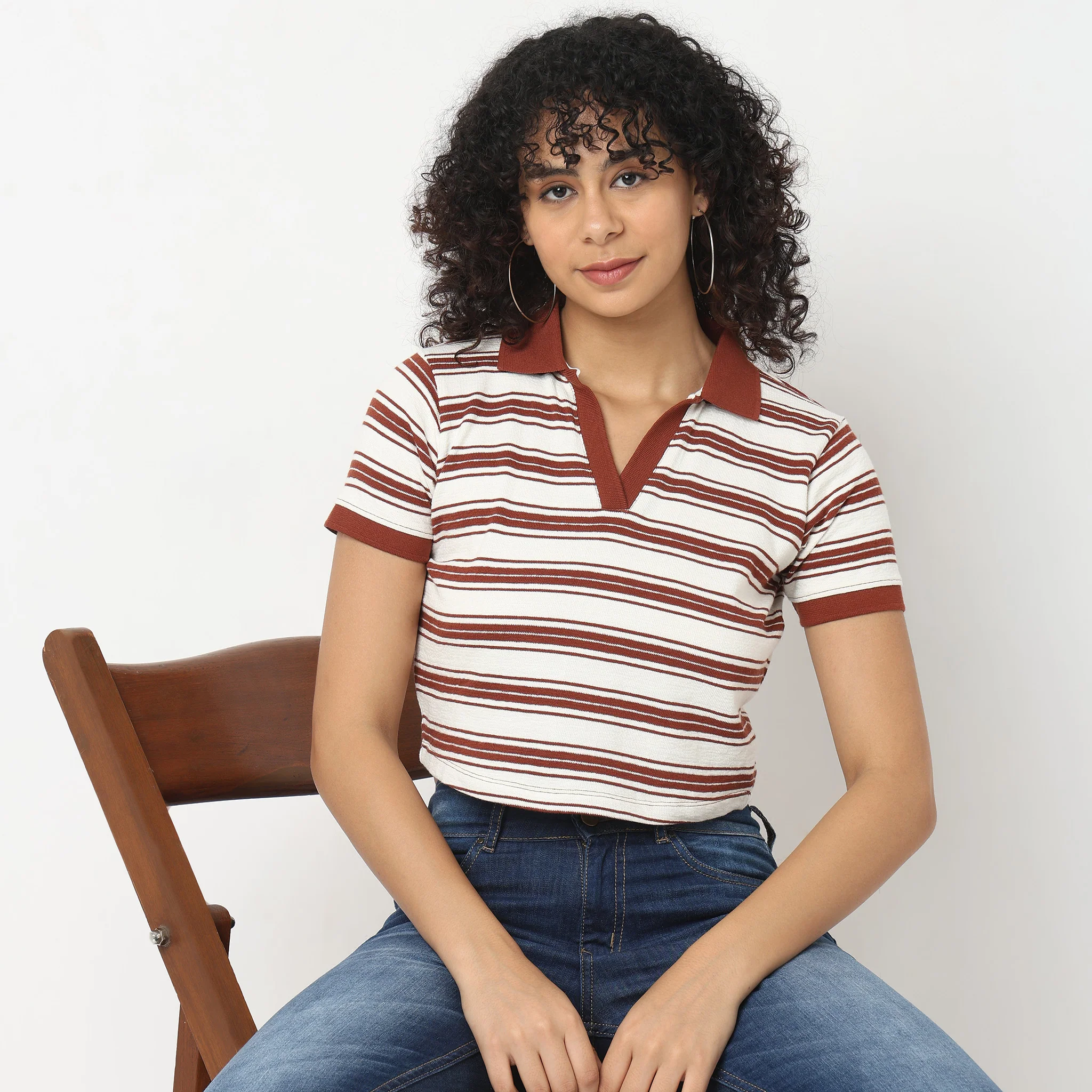Slim Fit Striped T-Shirt - Image 2