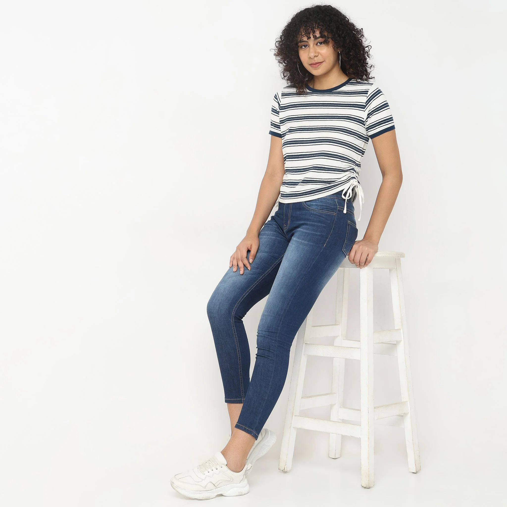 Slim Fit Striped T-Shirt - Image 6